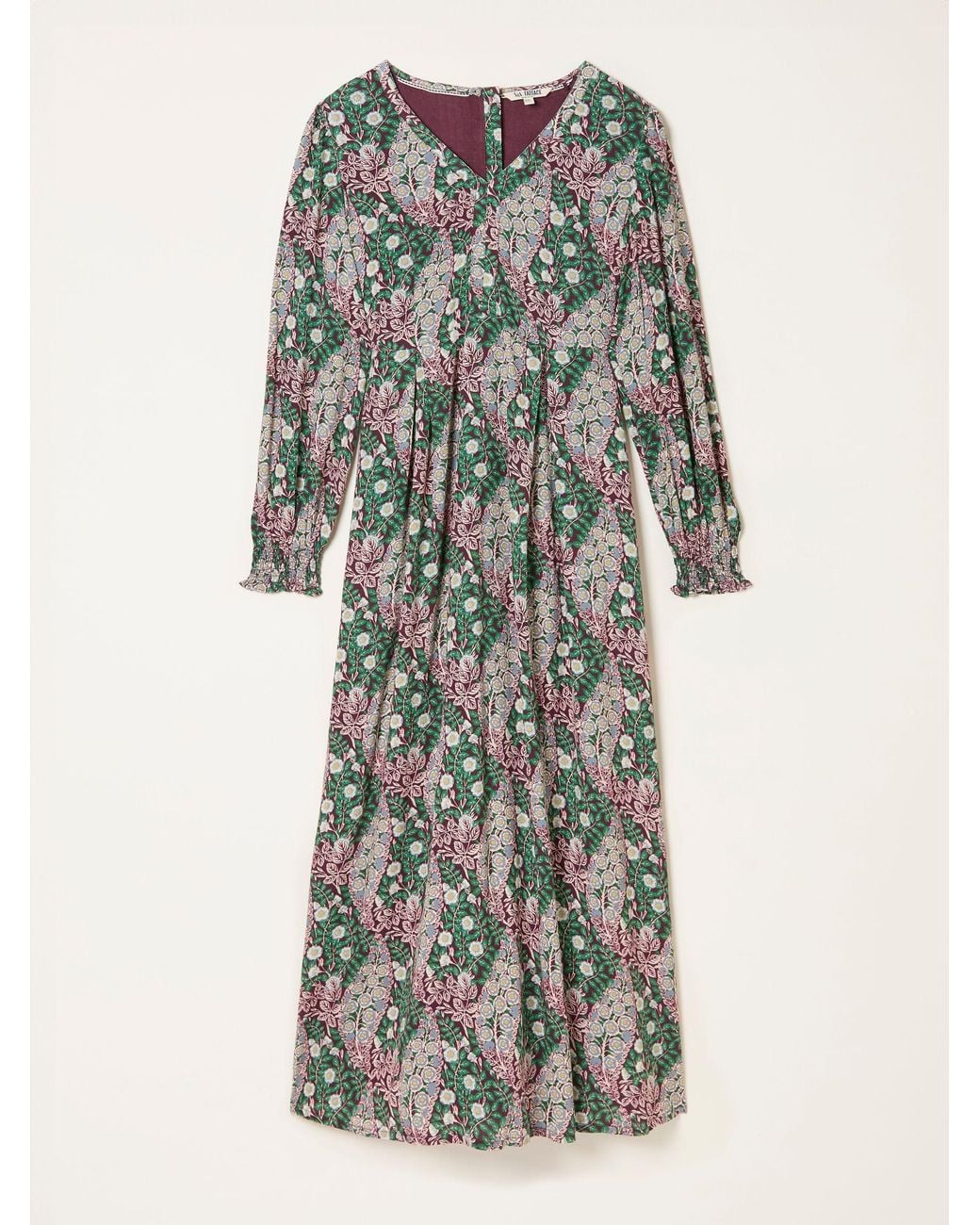 FatFace Multicolor Regular Japanese Rose Midi Dress