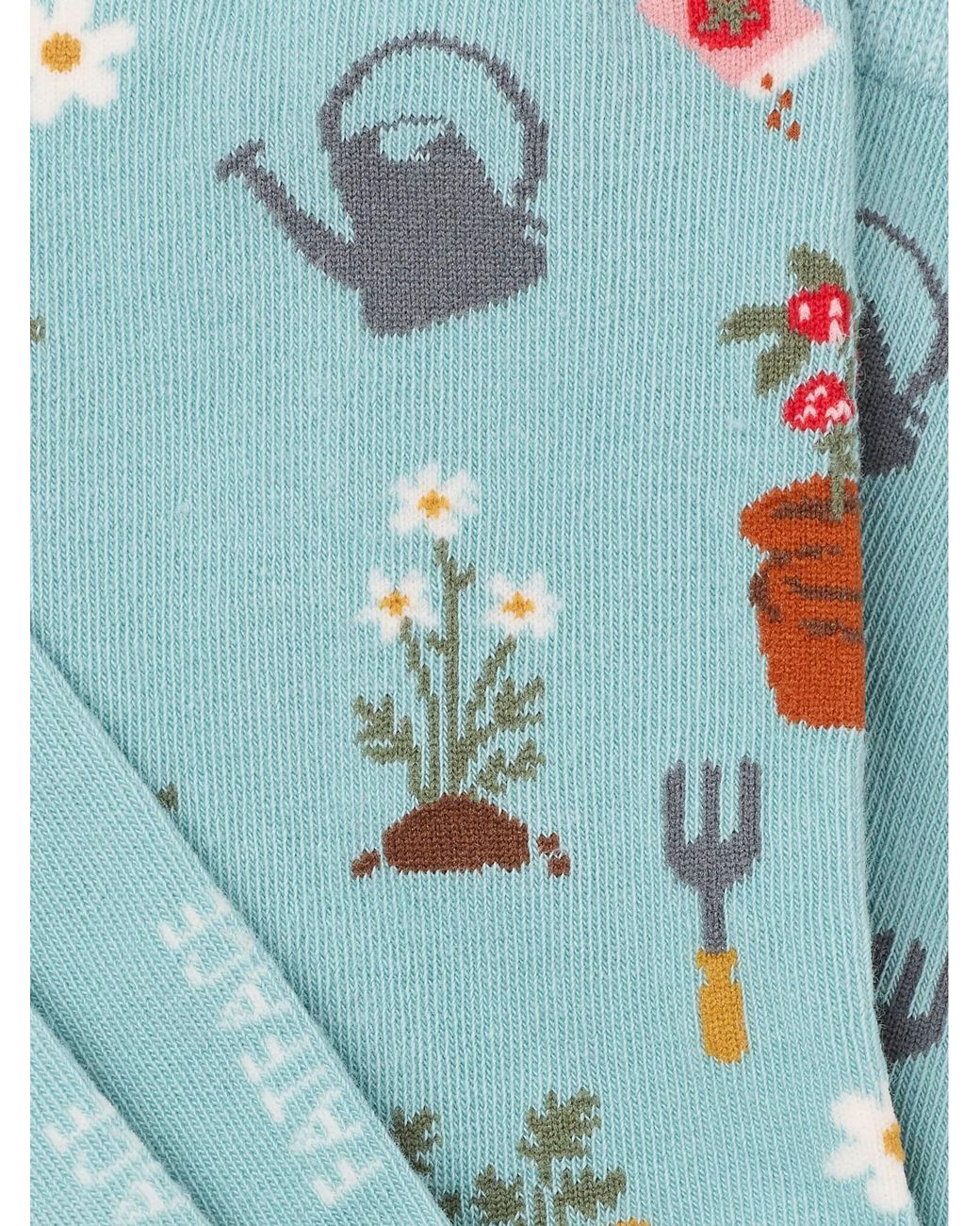 FatFace Blue Fatface Gardening Socks