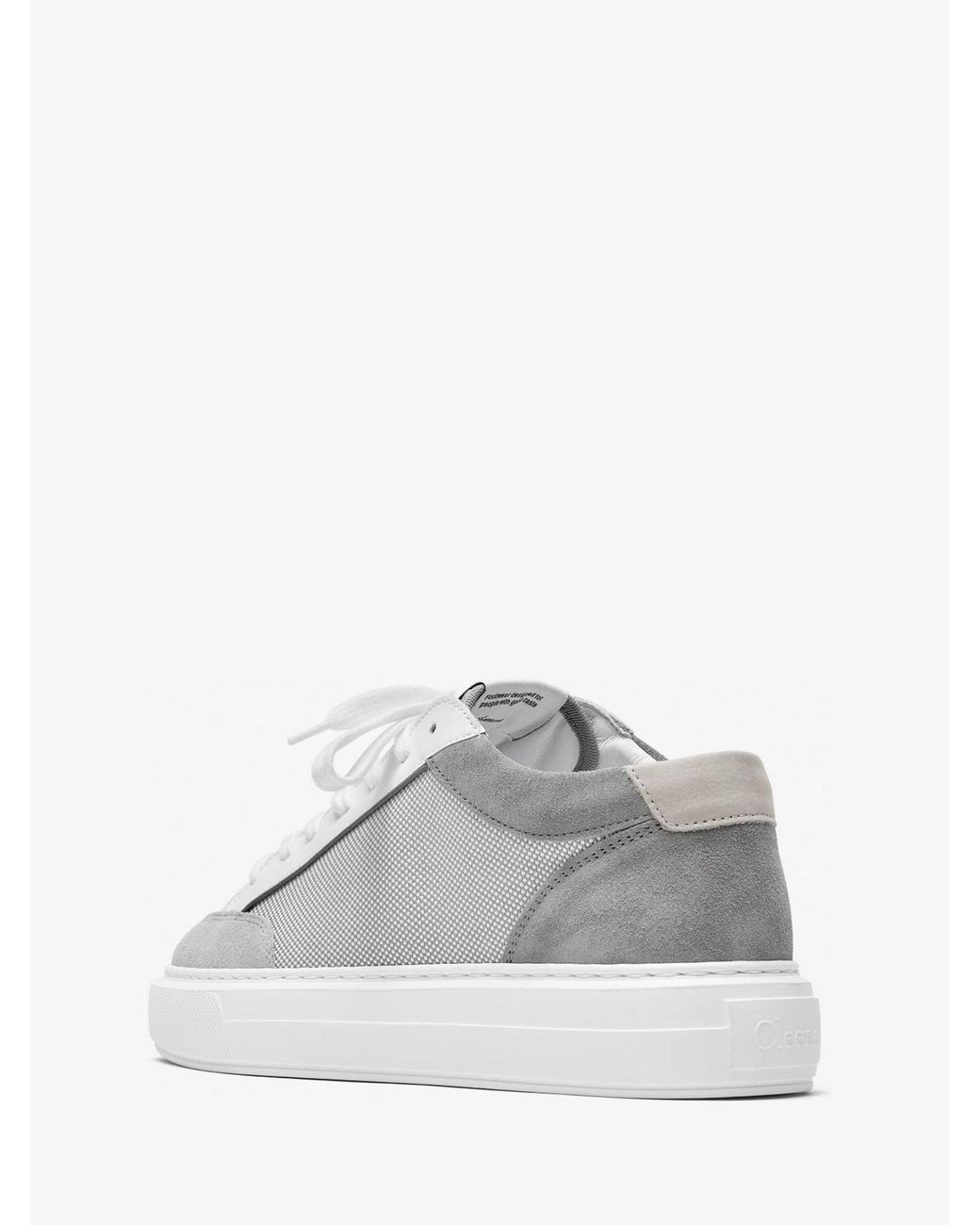 Cleens White Luxor Trainers for men