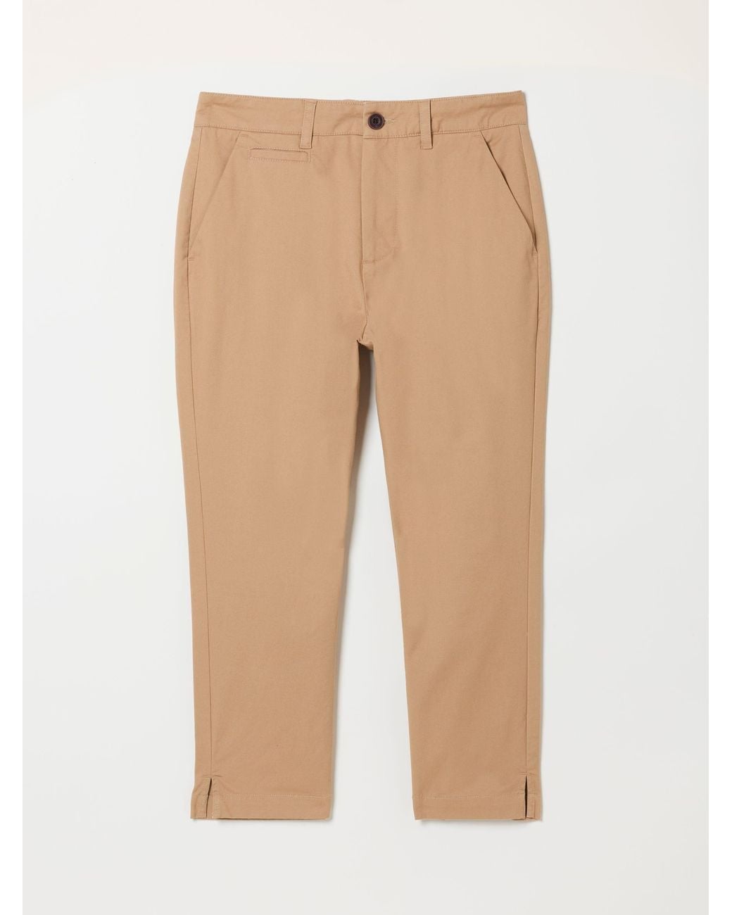 FatFace Natural Farnham Crop Chino
