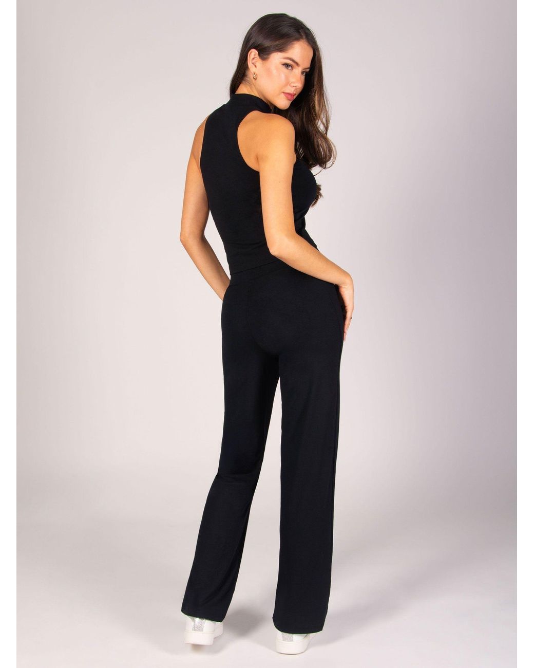 Pineapple Blue Petite Viscose Jersey Joggers