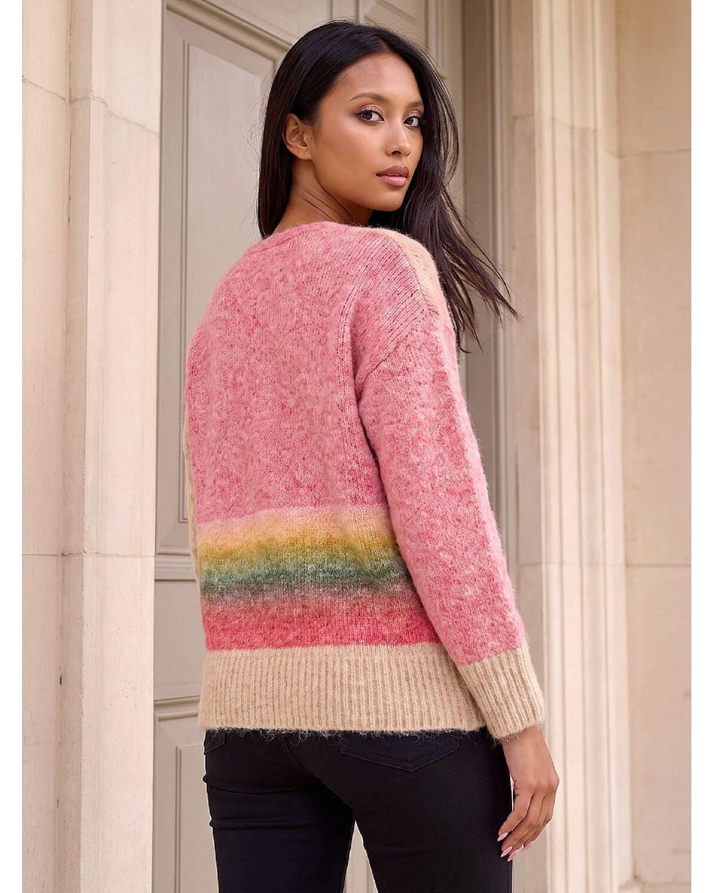 Pokit Romal Roman Petite Pocket Cardigan in Pink | Lyst