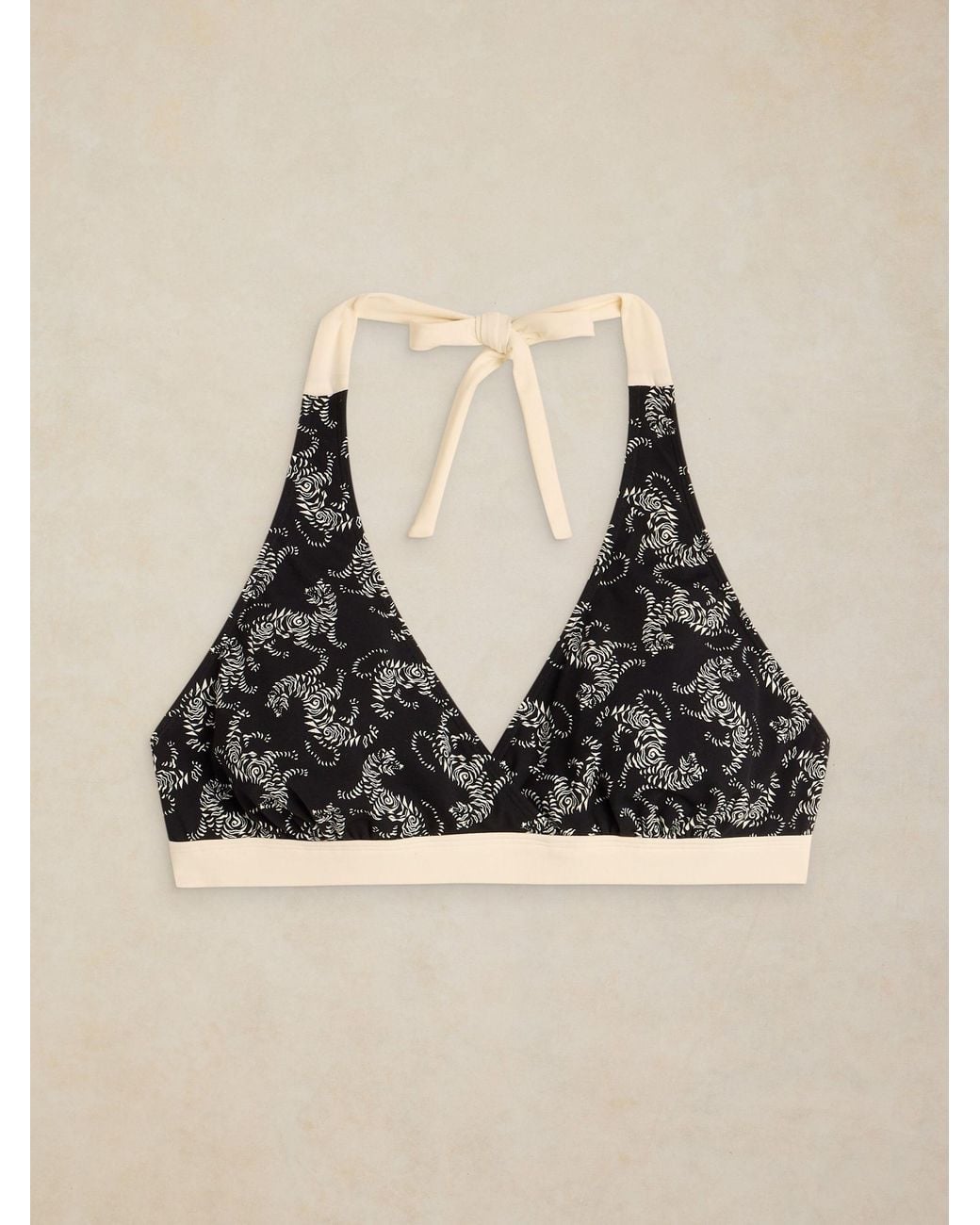 White Stuff Natural Sunshine Bikini Top