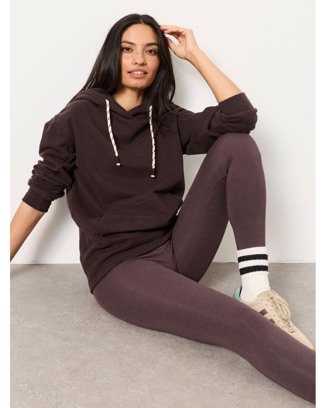 FatFace Brown Meribel Plain Leggings