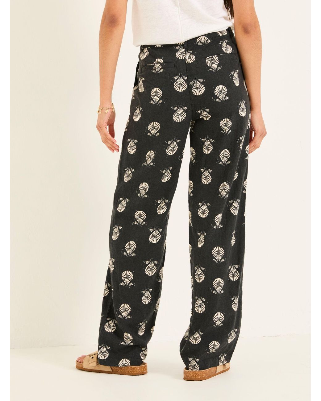 FatFace Multicolor Ellie Straight Leg Trousers