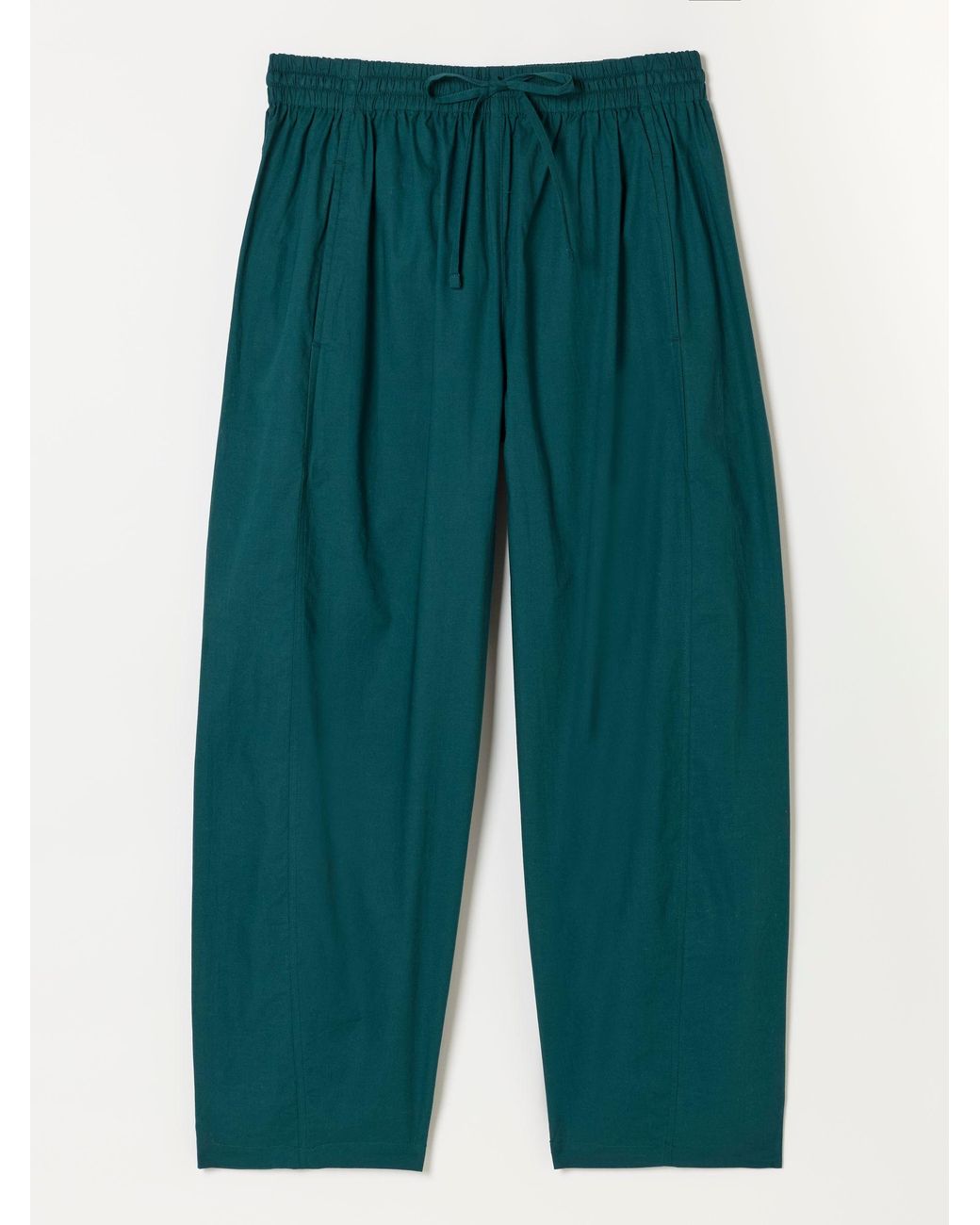 FatFace Blue River Poplin Tapered Trousers