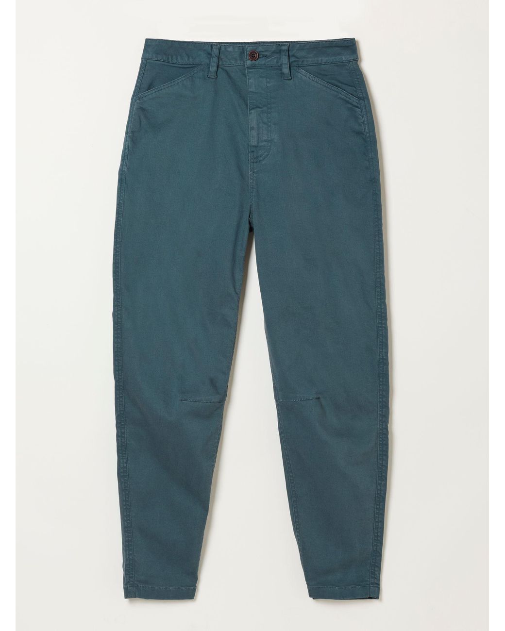 FatFace Blue Bella Chino Tapered Trousers