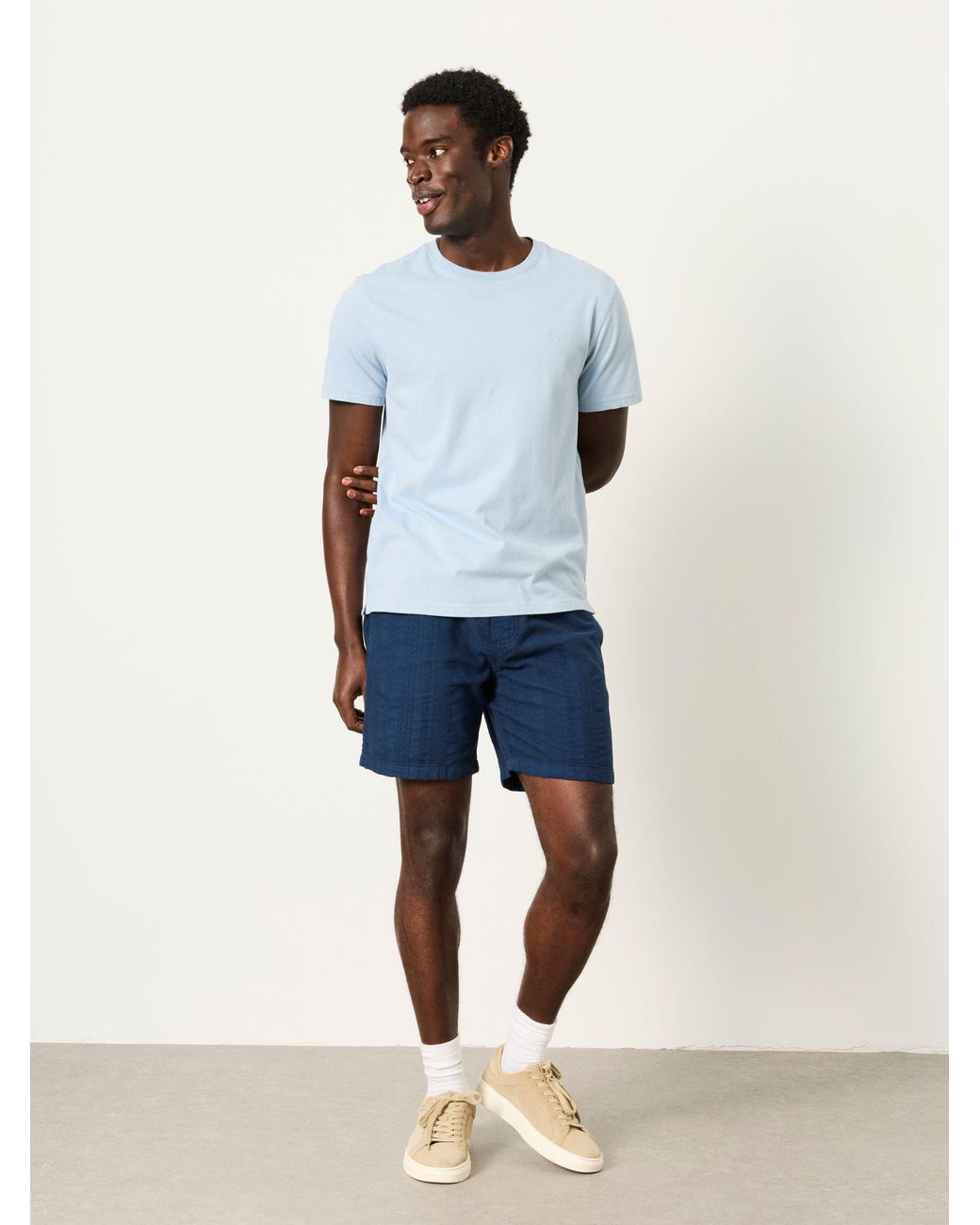 FatFace Blue Lulworth Short Sleeve T-Shirt for men