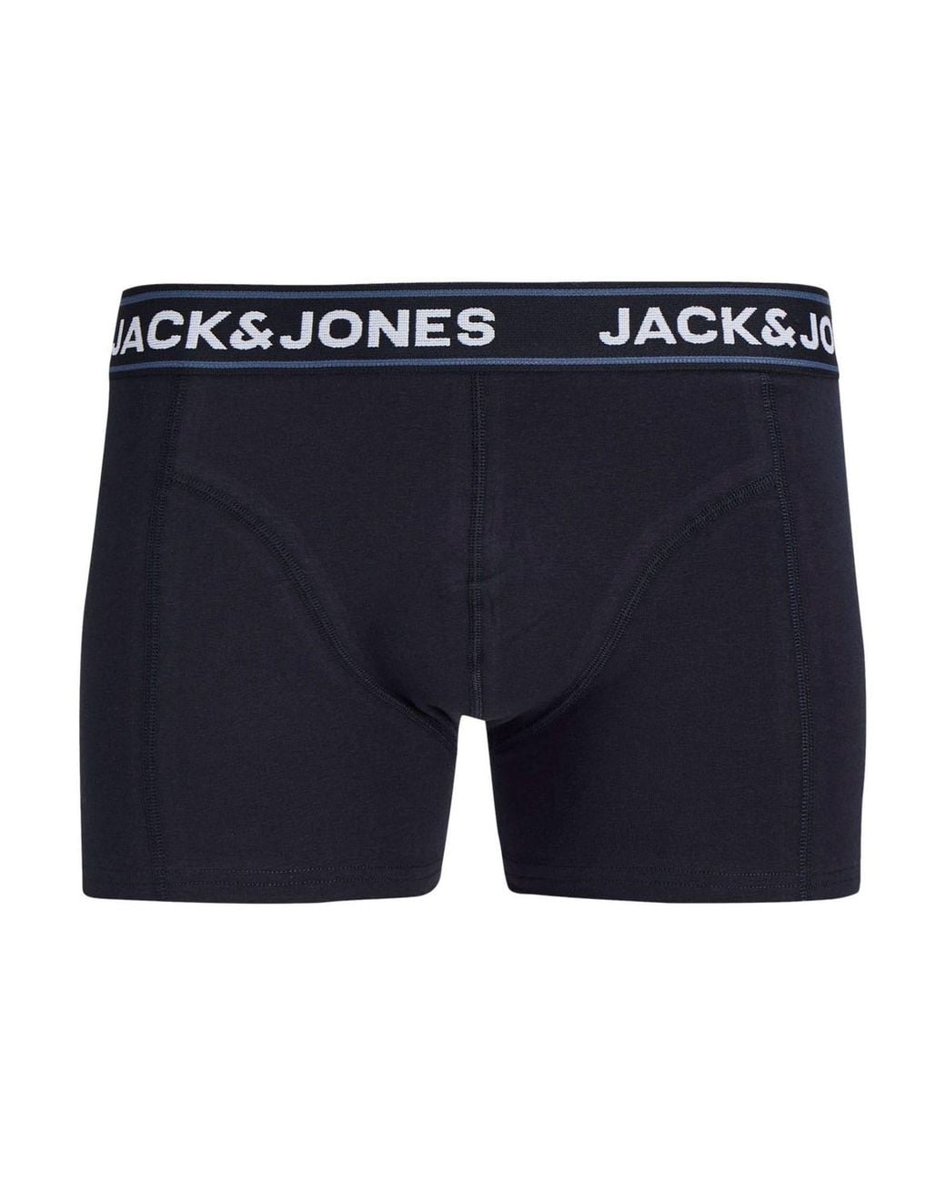 Jack & Jones Blue Logo Trunks 5 Pack for men
