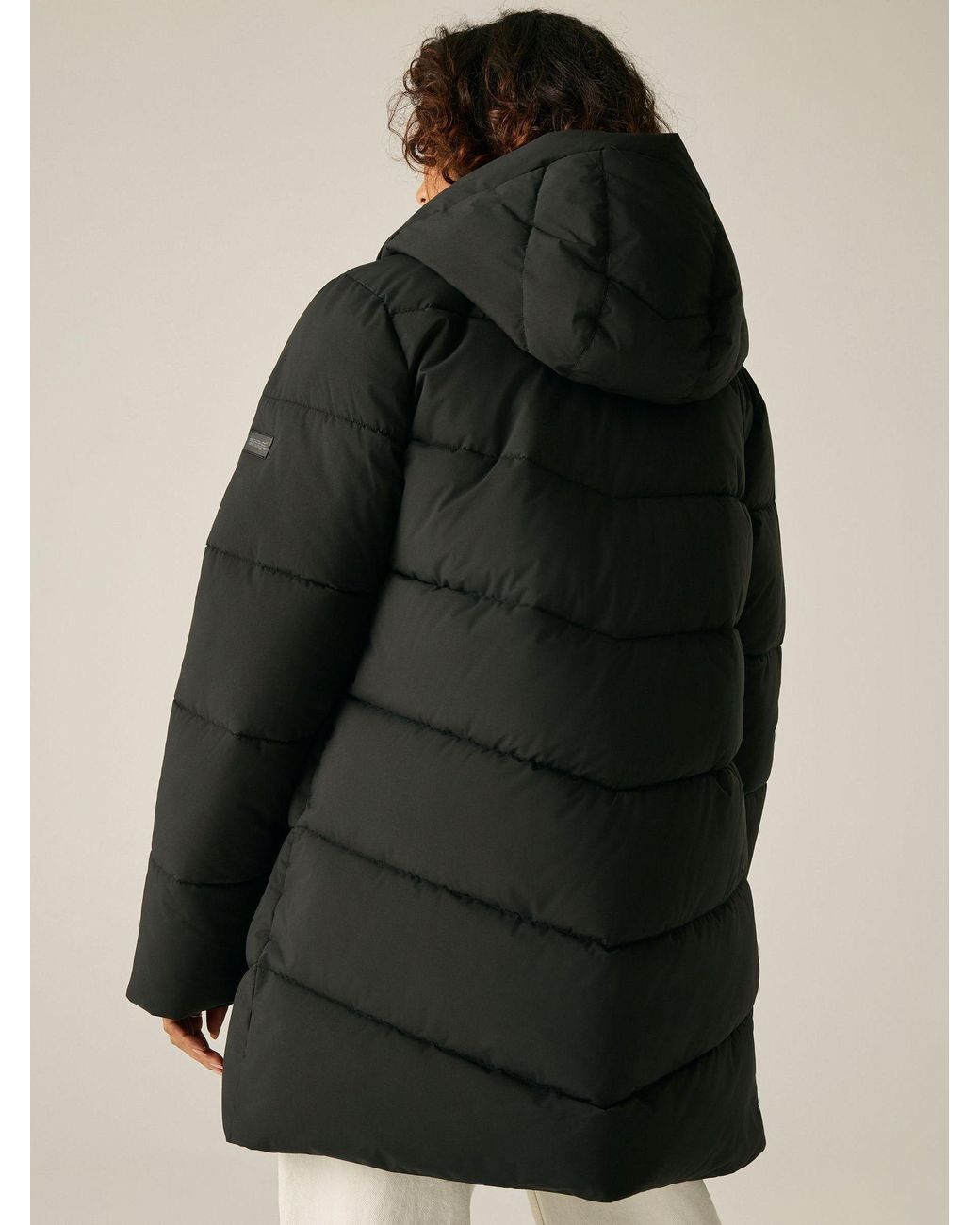 Regatta Black Faye Baffled Jacket