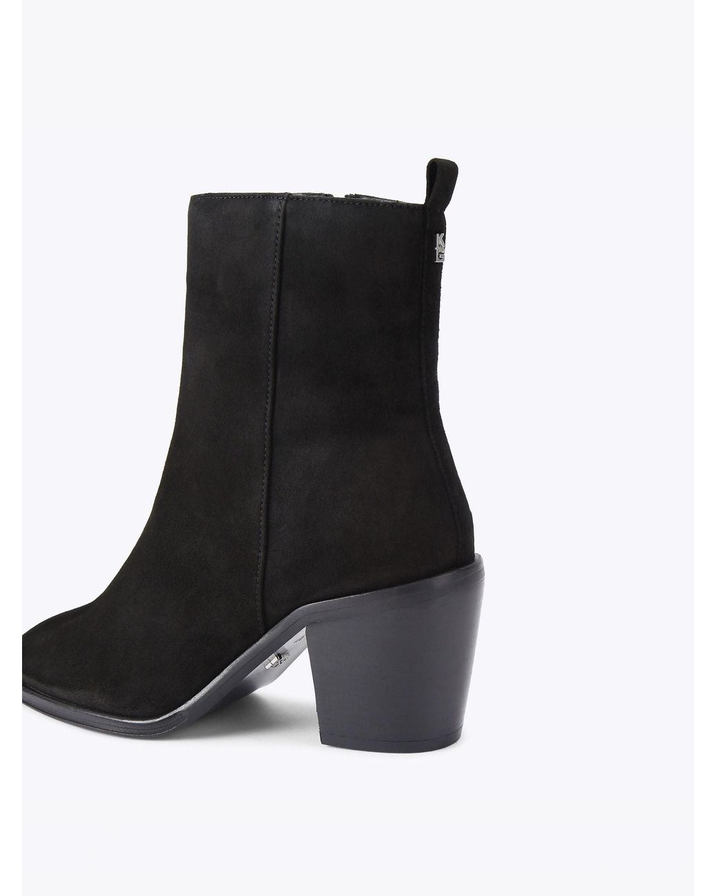 KG by Kurt Geiger Black Terrace Boots