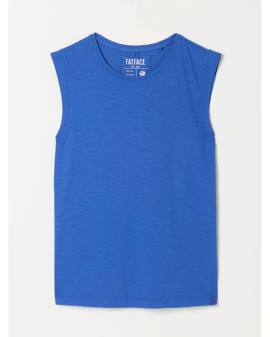 FatFace Blue Tia Jersey Tank