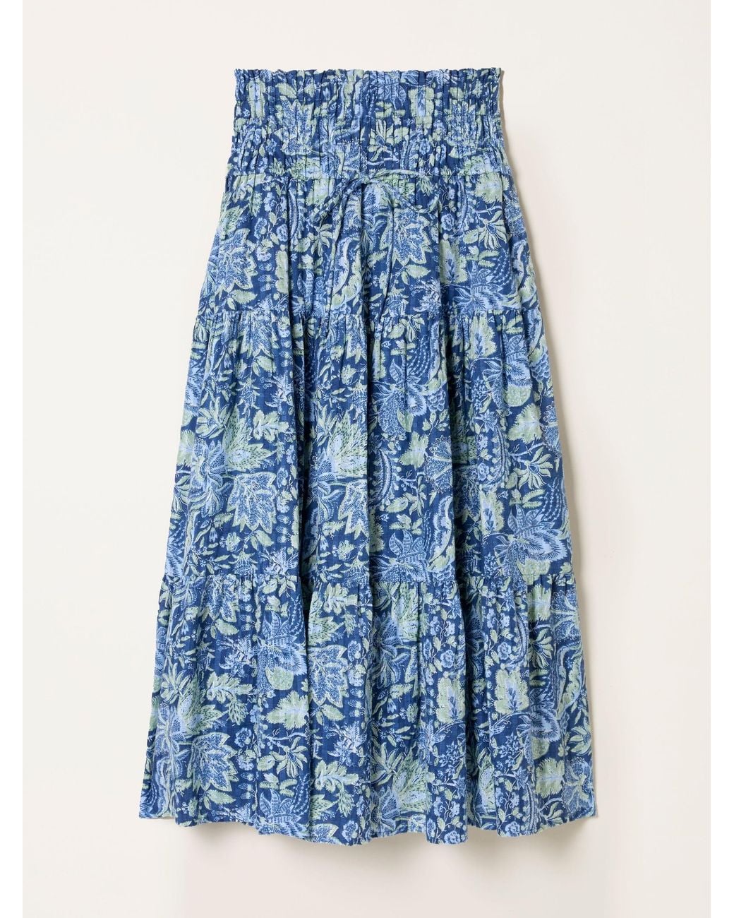 FatFace Brown Billy Midi Skirt