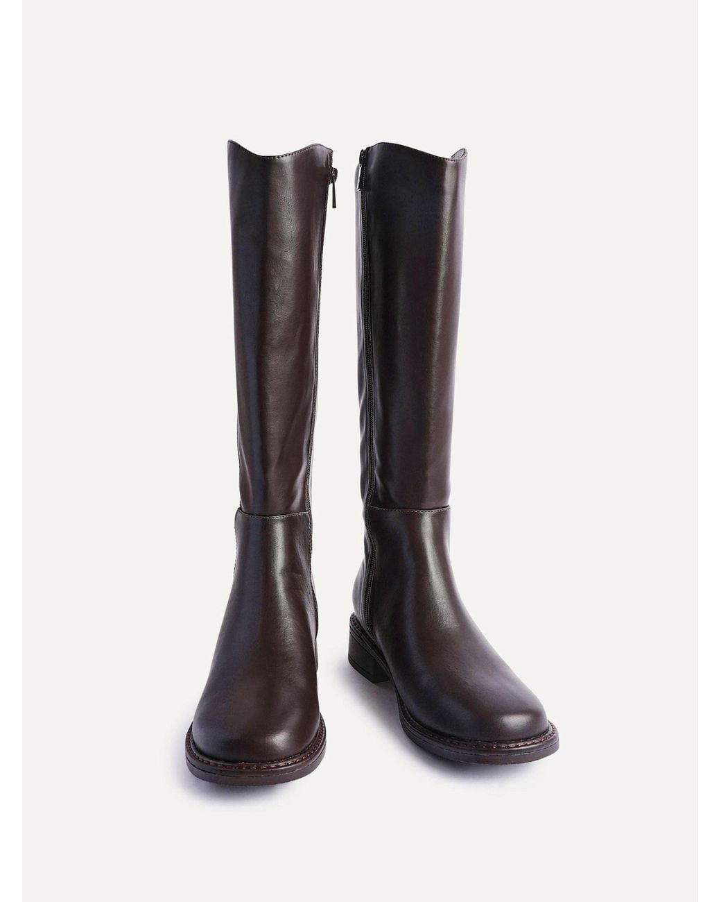 Linzi Black Explore High Leg Boot