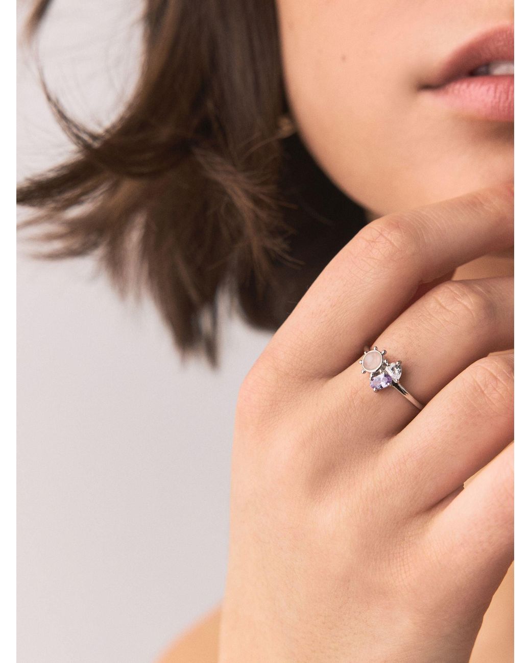 Next Natural Cluster Stone Ring