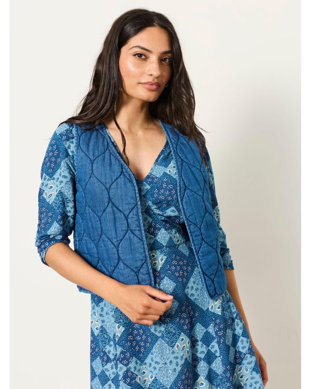 FatFace Blue Fatface Anya Fatface Anya 2In1 Dress