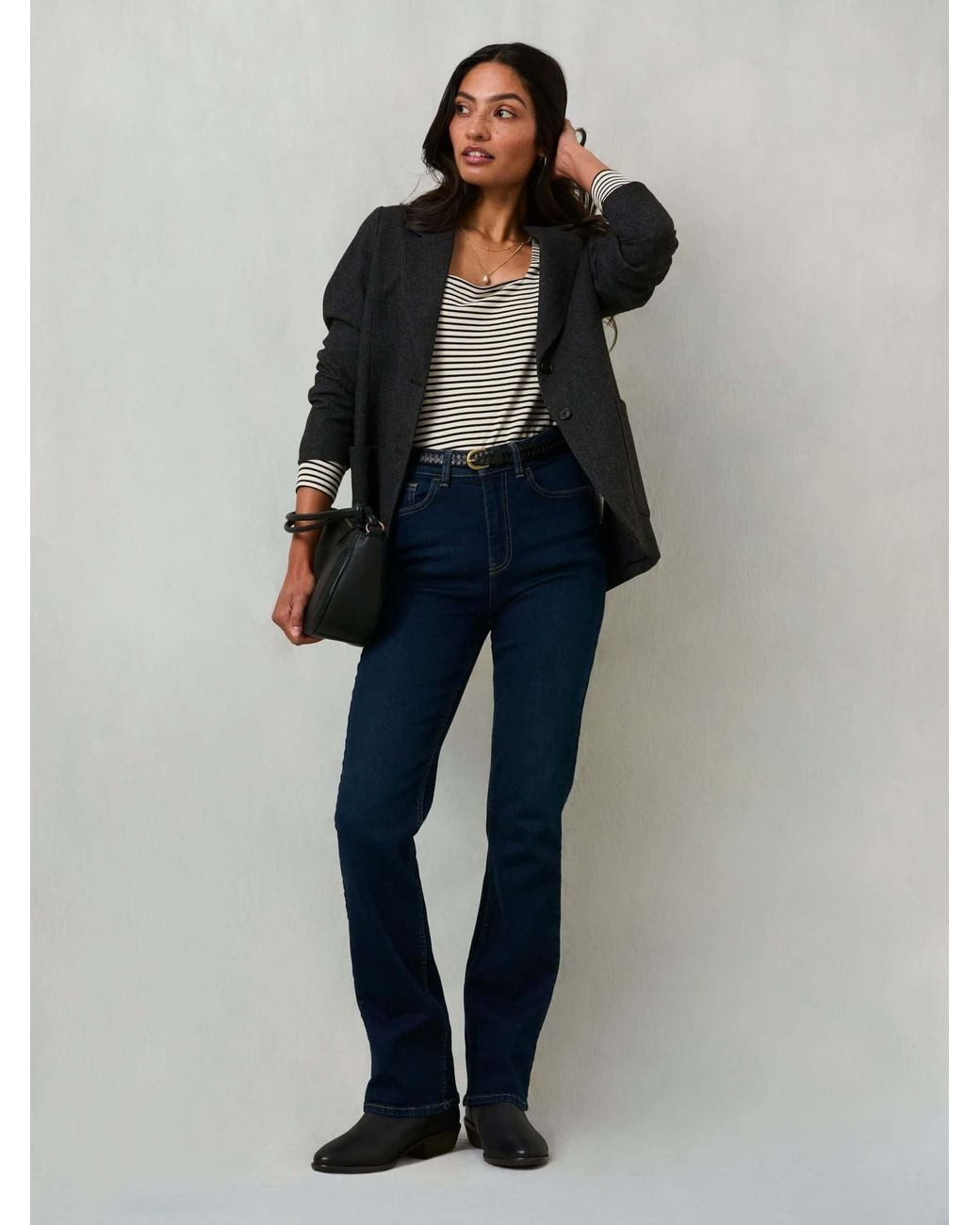 FatFace Blue Brooke Bootcut Jeans