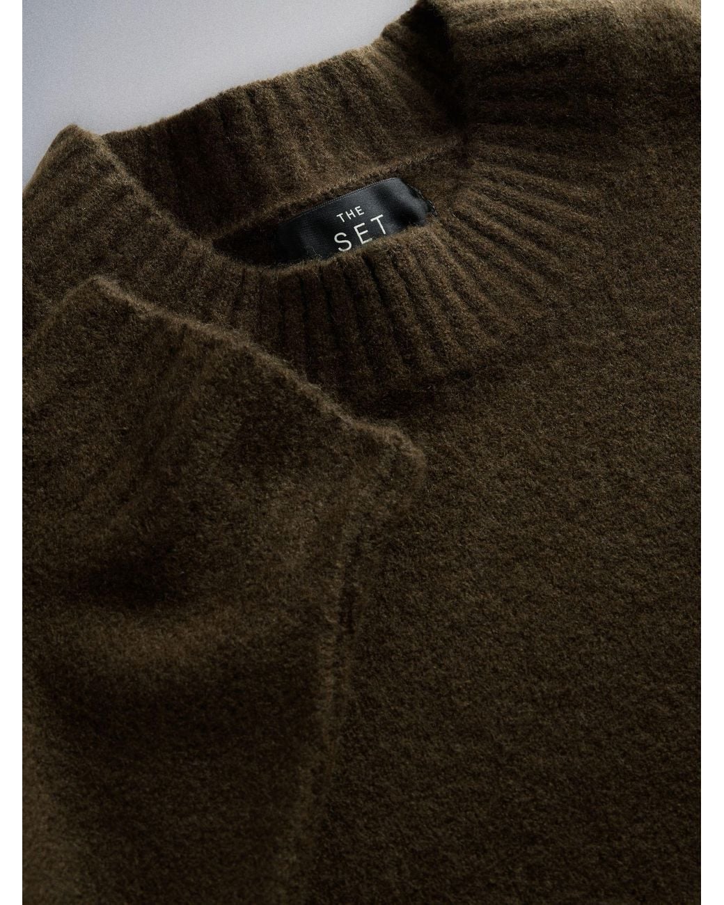 The Set Green 2 Pack Soft Knit Jumpers for men