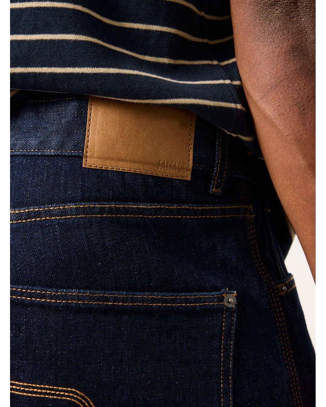 FatFace Blue Selvedge Jeans for men