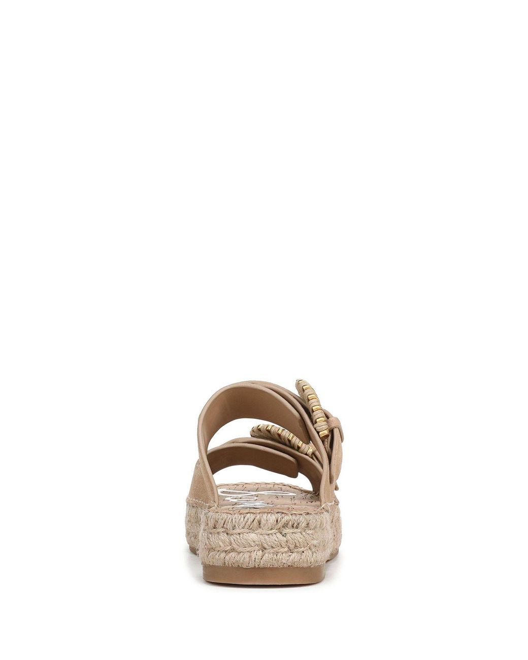 Sam Edelman Natural Tabbey Regular Fit Slides