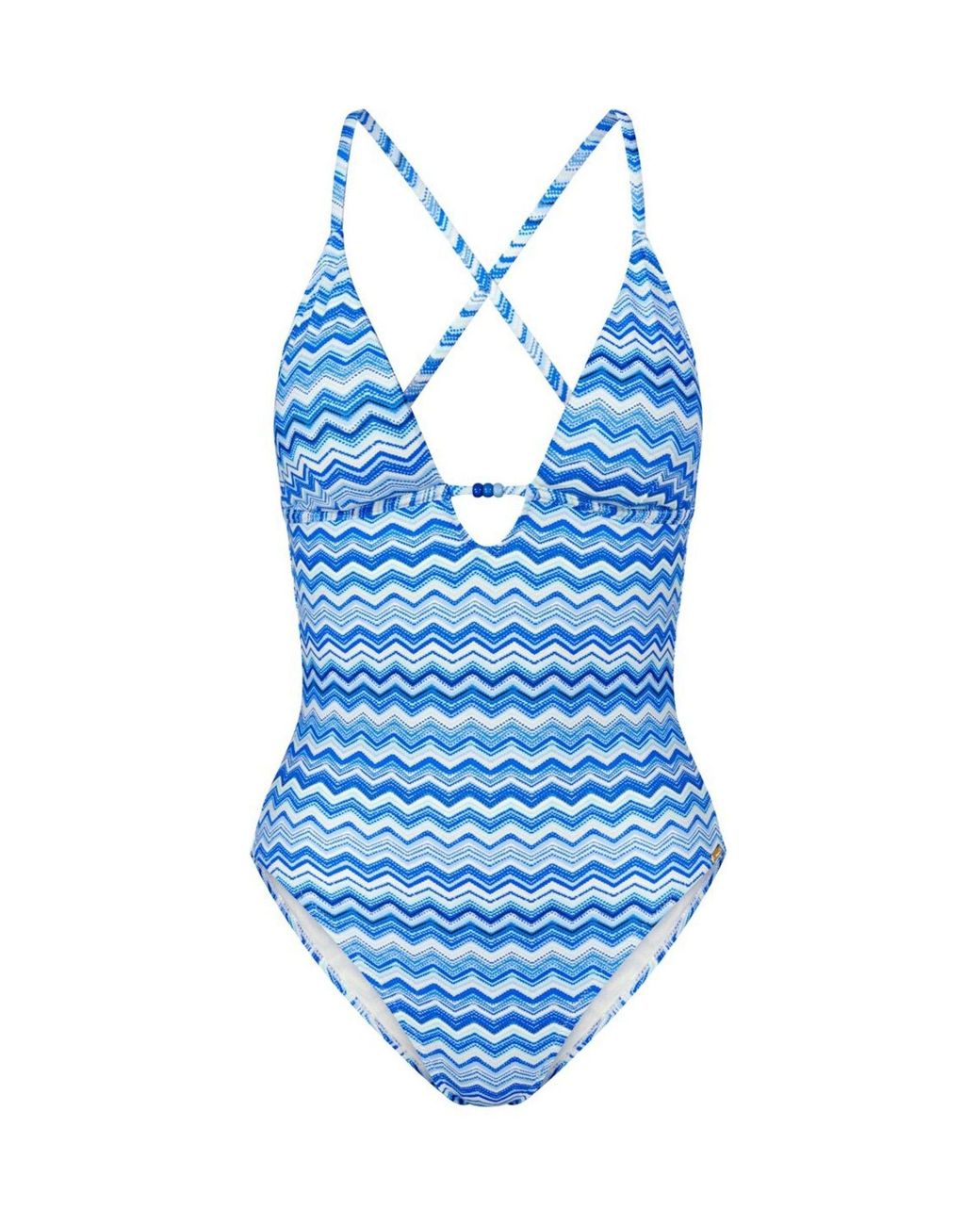 Triumph Blue Zig Zag Mix & Match Summer