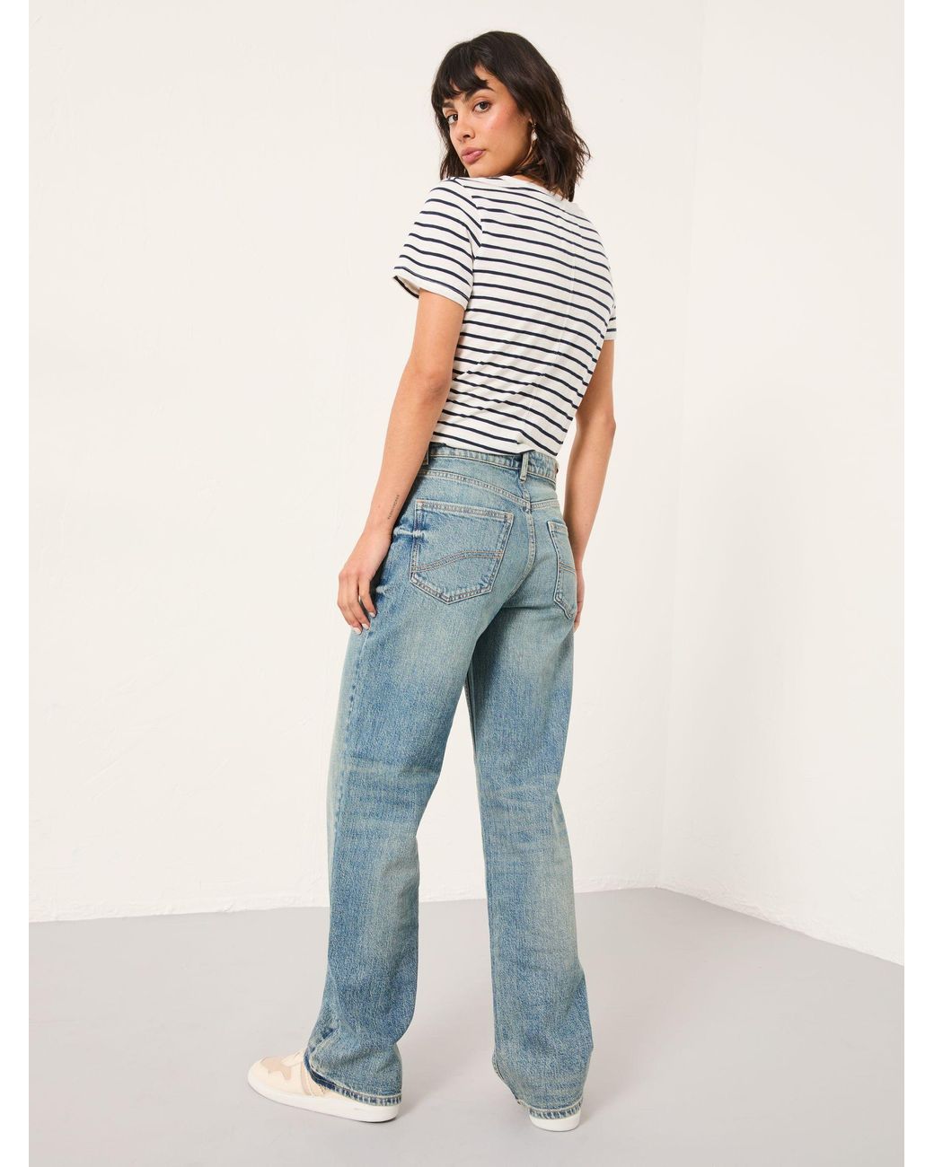 FatFace Blue Filby Relaxed Straight Jeans