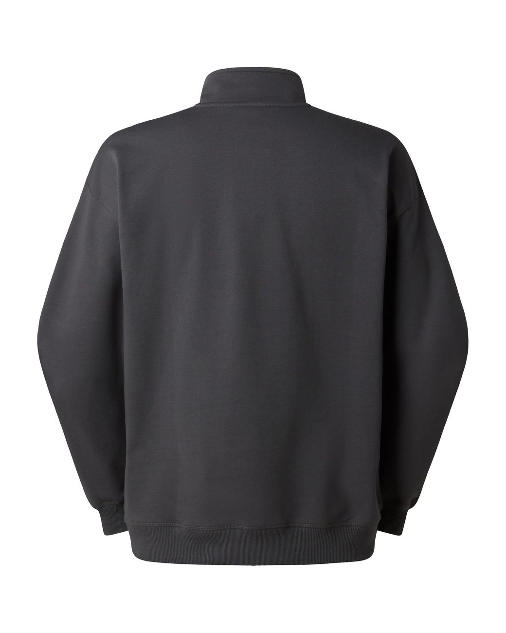 The North Face Gray Essential Light Relaxed 1/4 Zip Sweat Top for men