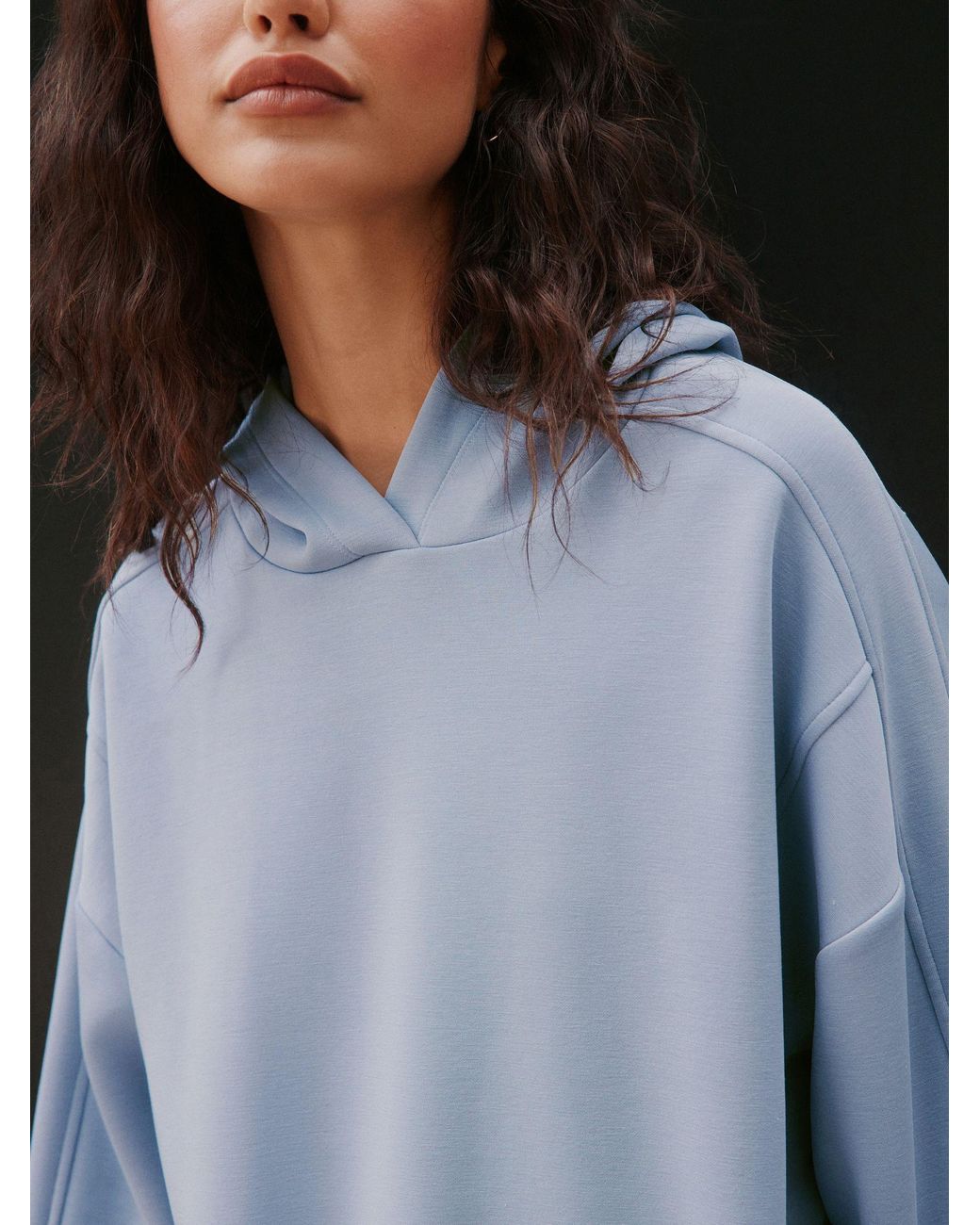 Next Blue Slinky Pullover Hoodie
