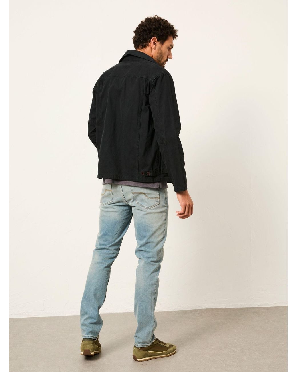 FatFace Blue Slim Fit Jeans for men