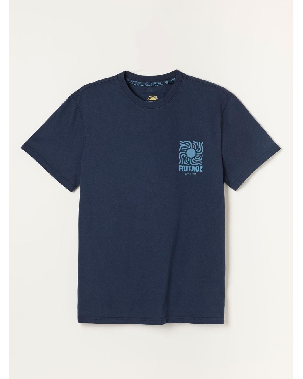 FatFace Blue Graphic T-Shirt for men