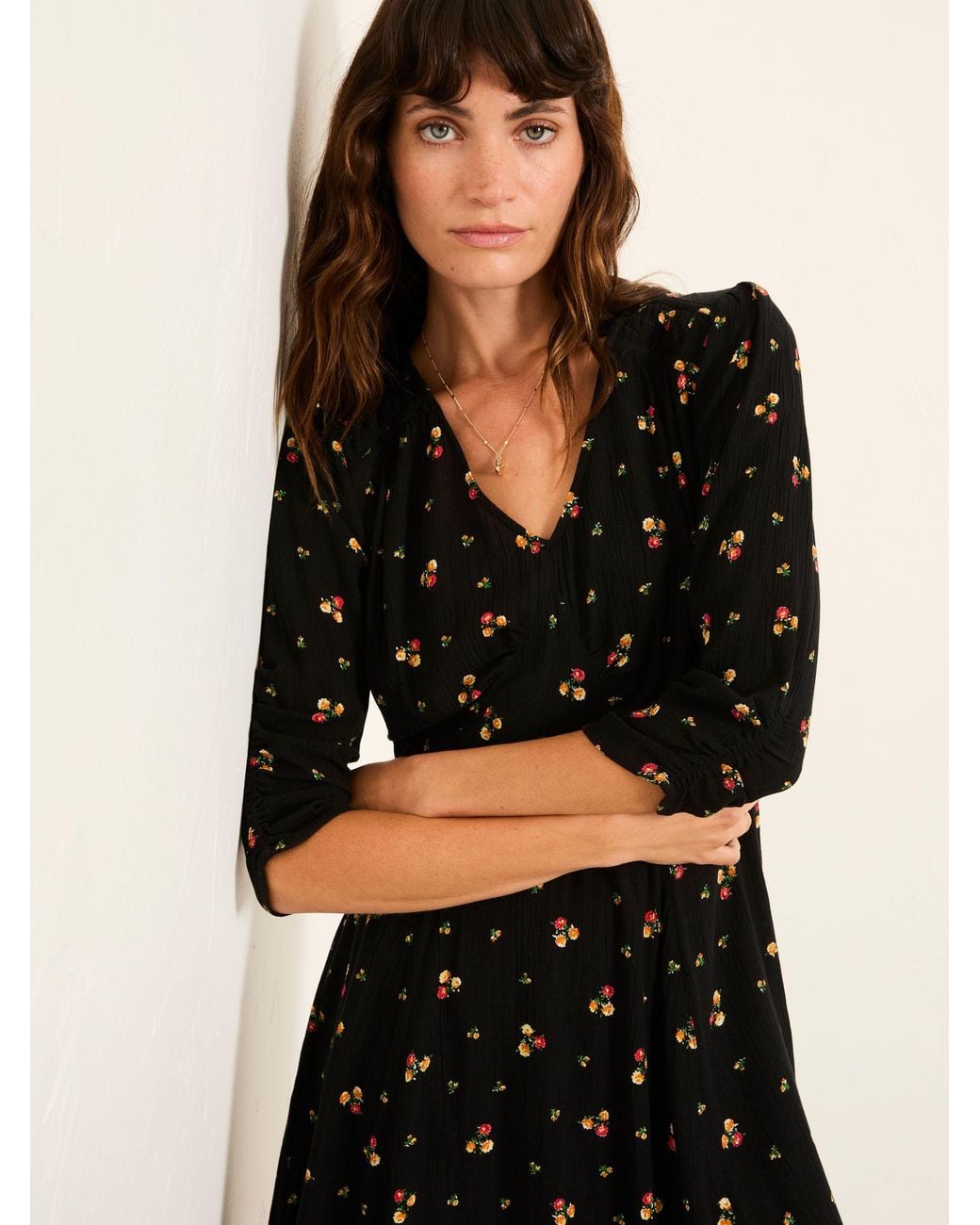 FatFace Black Fatface Regular Anya Dress