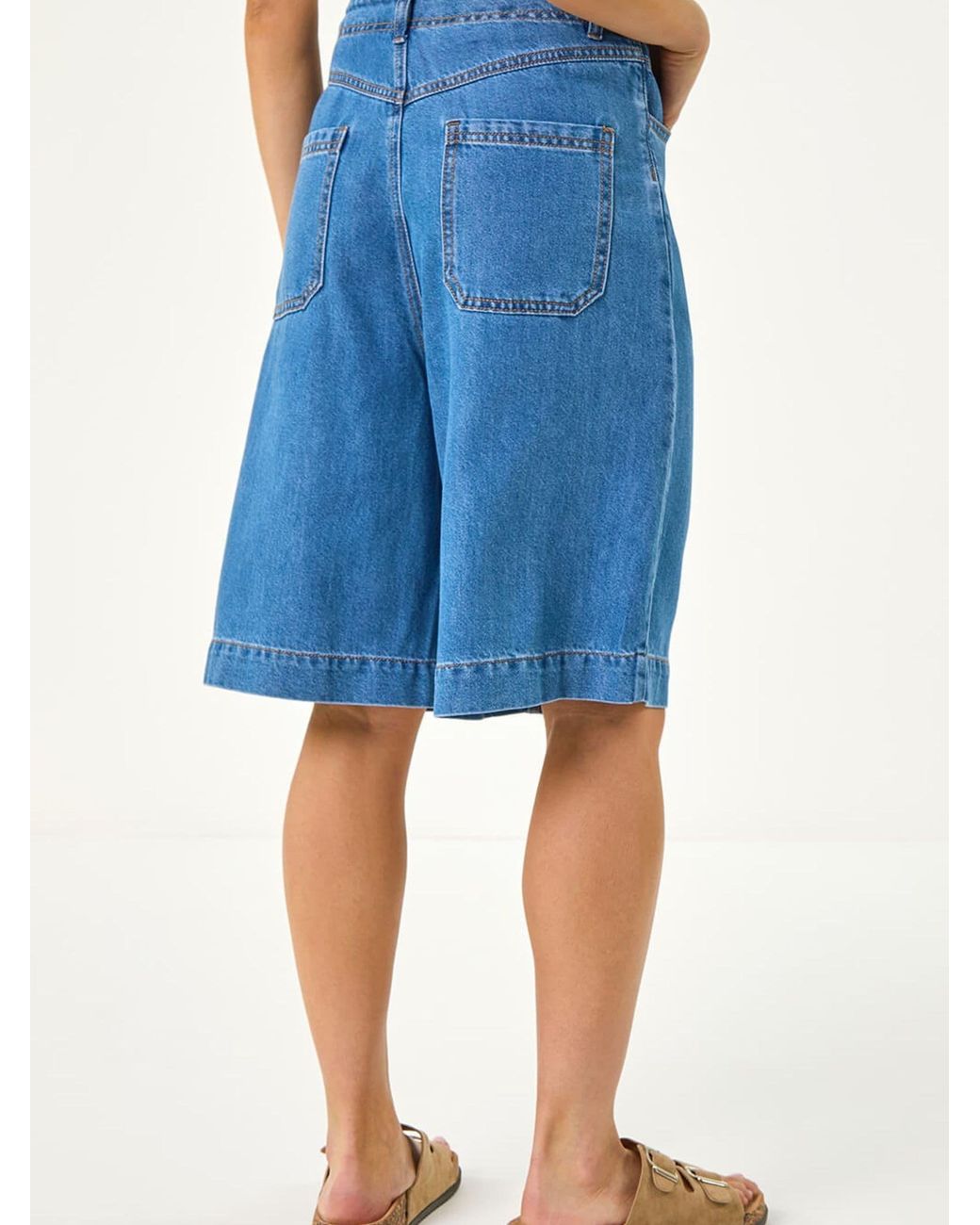 Roman Blue Pocket Shorts