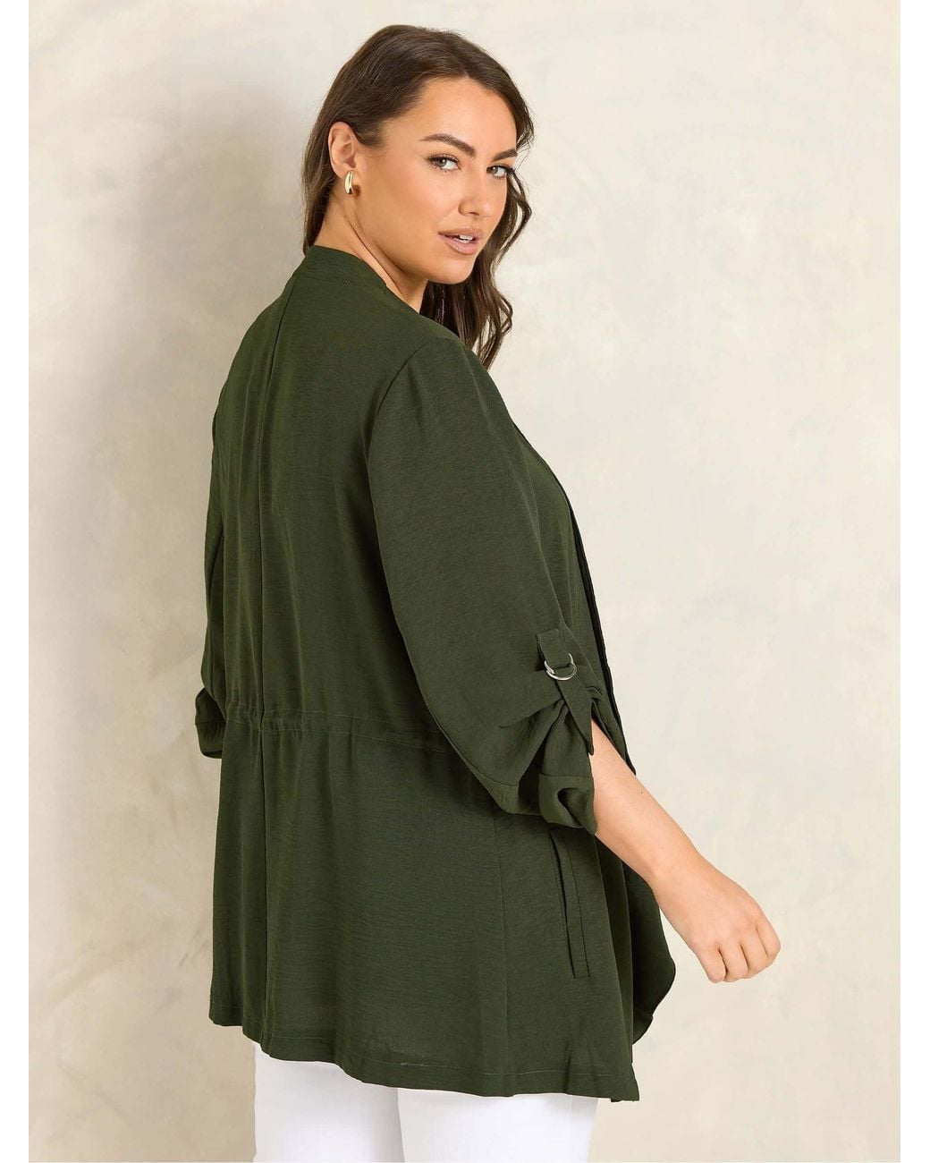 Evans Green Airflow Waterfall Jacket