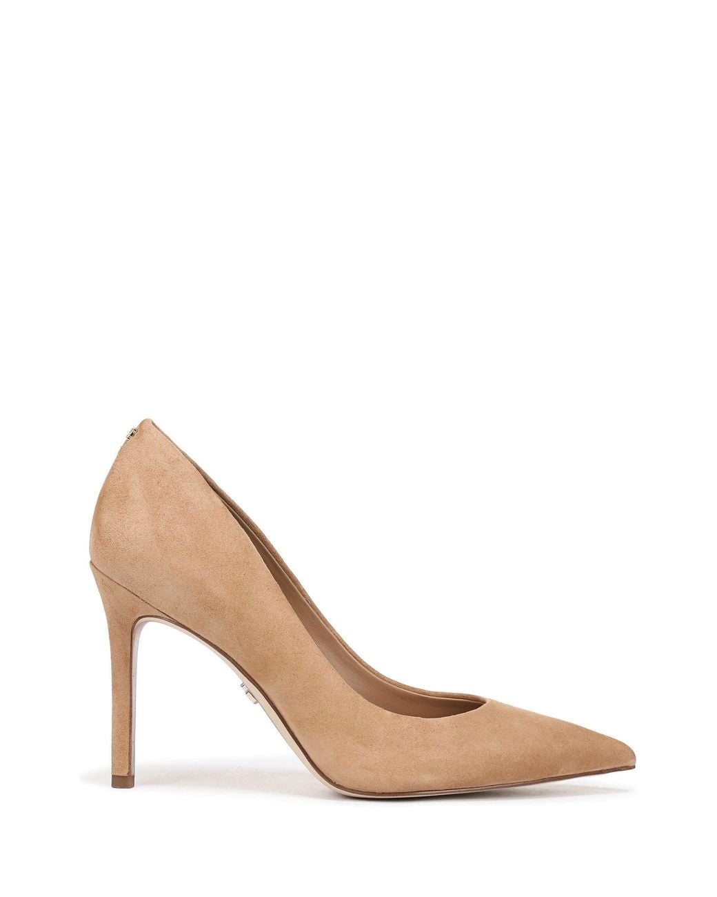 Sam Edelman White Cyprus Regular Fit Pointed Toe Heels