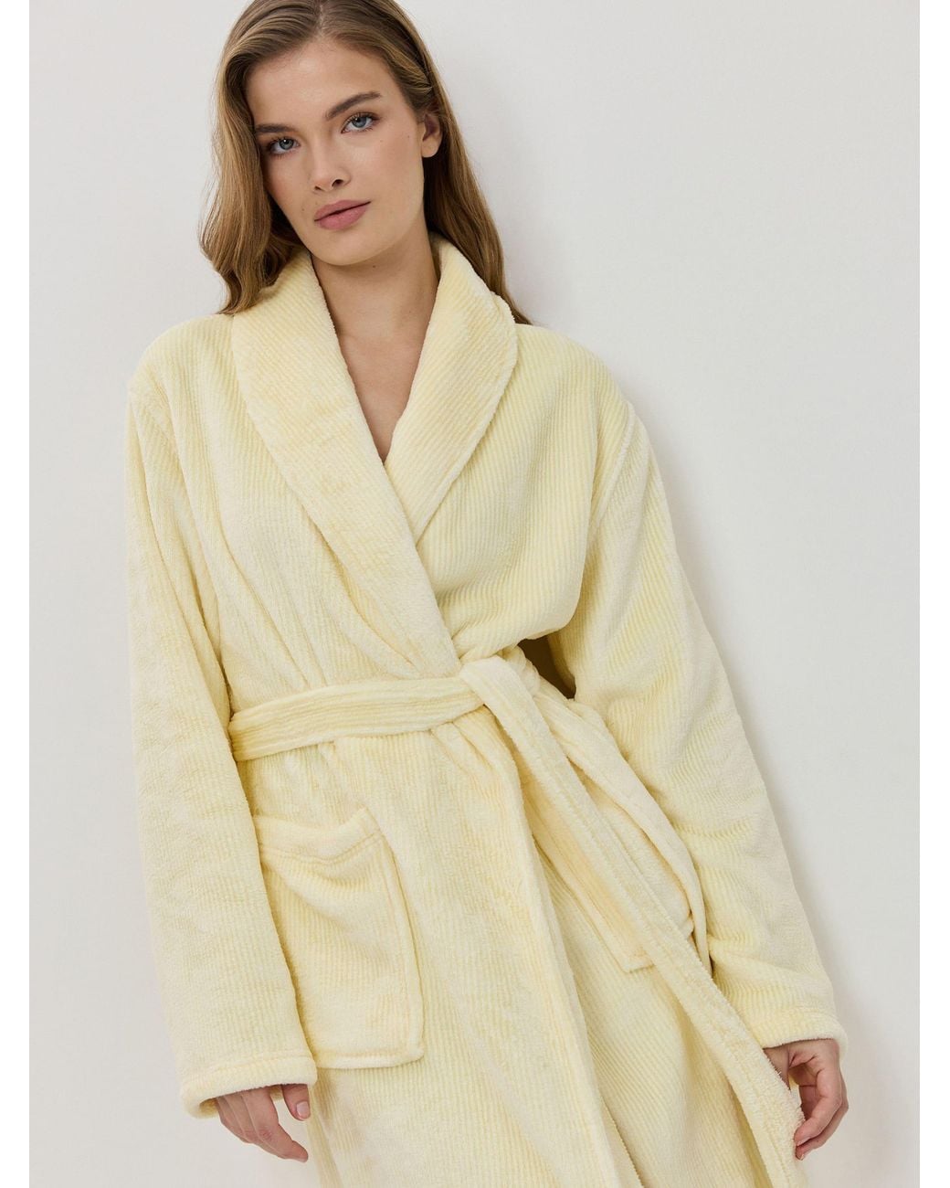 ARUELLE Natural Cecilie Bathrobe