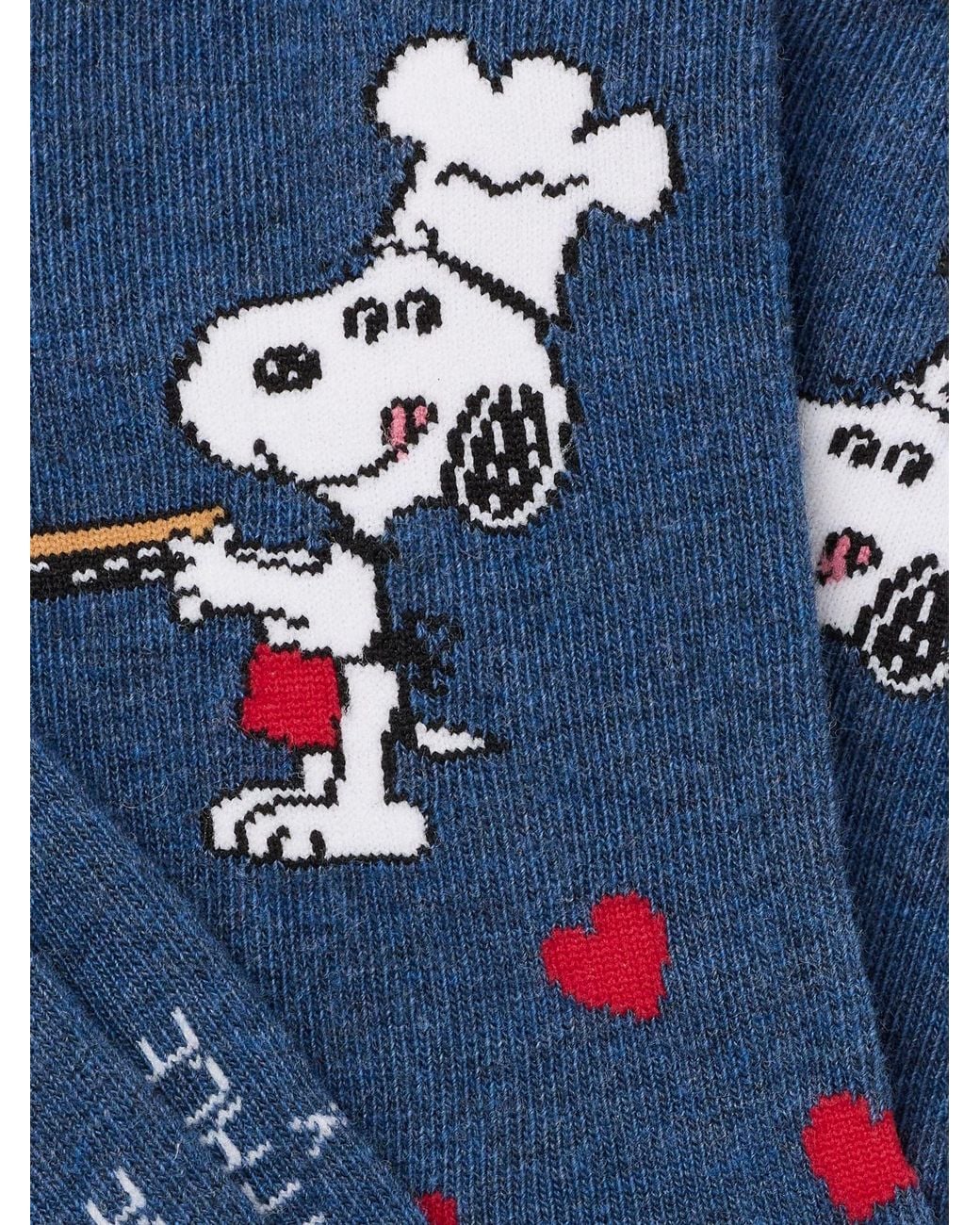 FatFace Blue Fatface Snoopy Socks