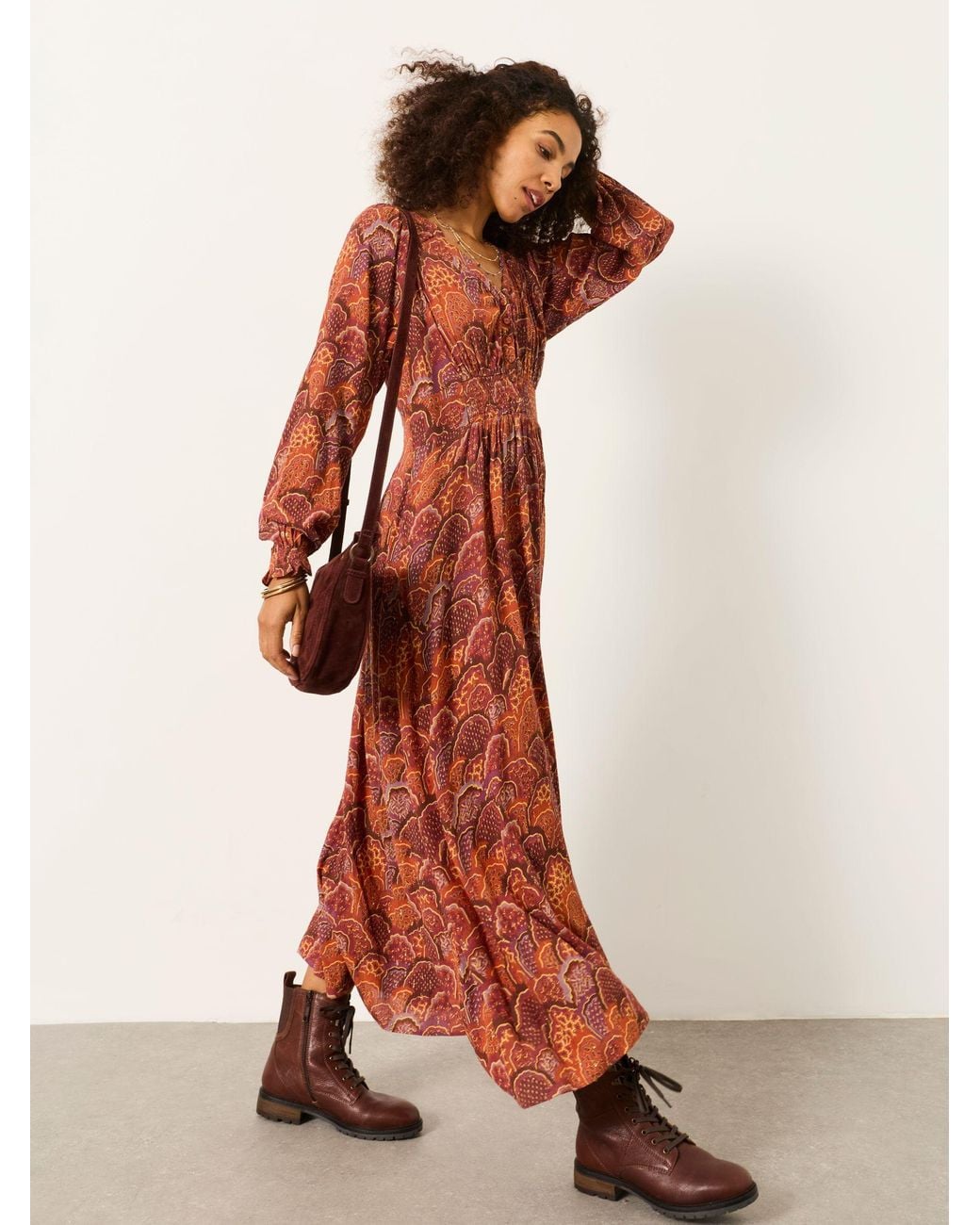 FatFace Pink Ophelia Dress