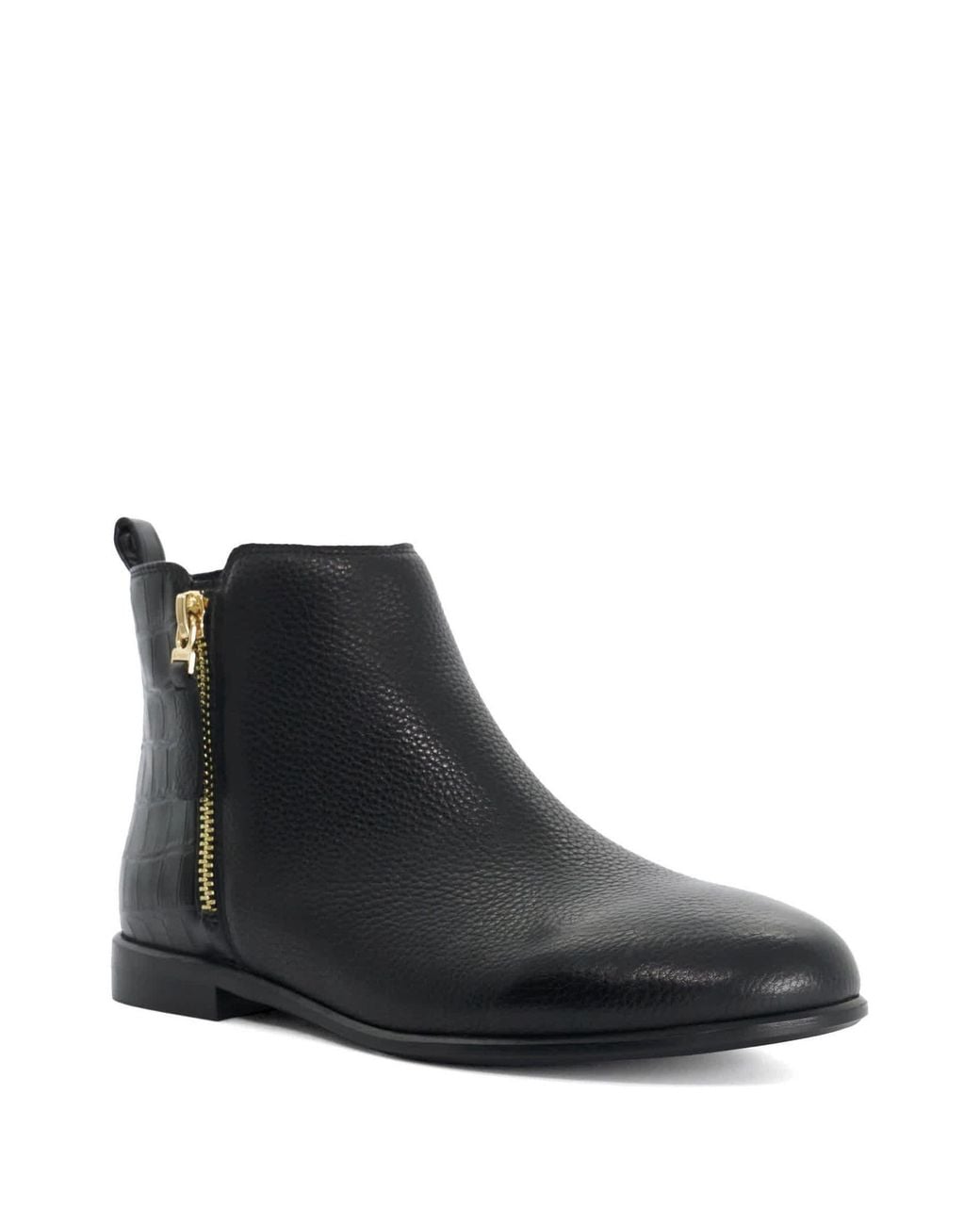 Dune Black Pandya Ankle Boots