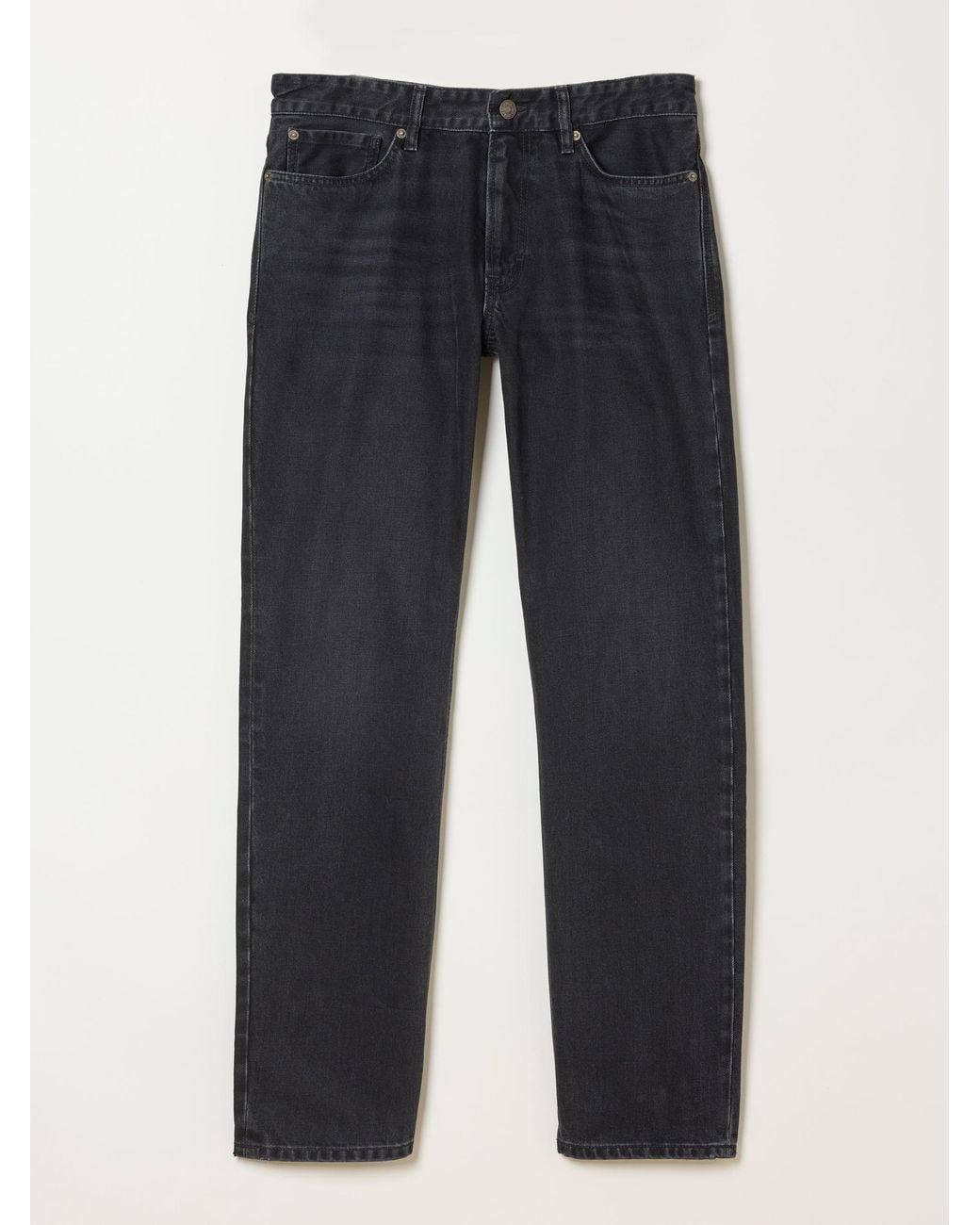 FatFace Black Straight Fit Jeans for men