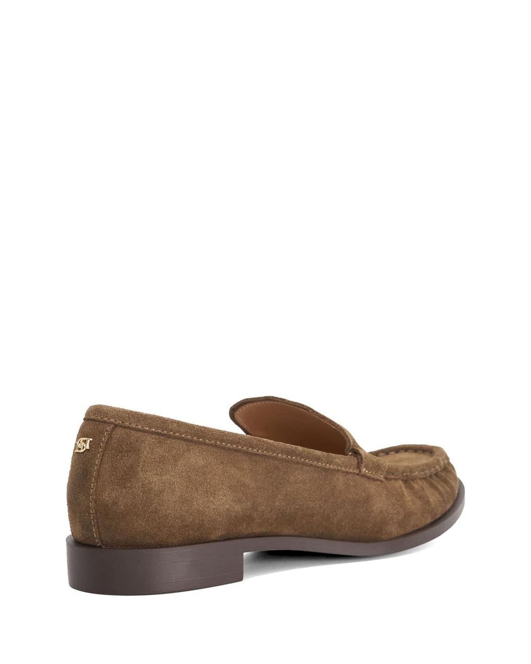 Dune Brown Grates Loafers