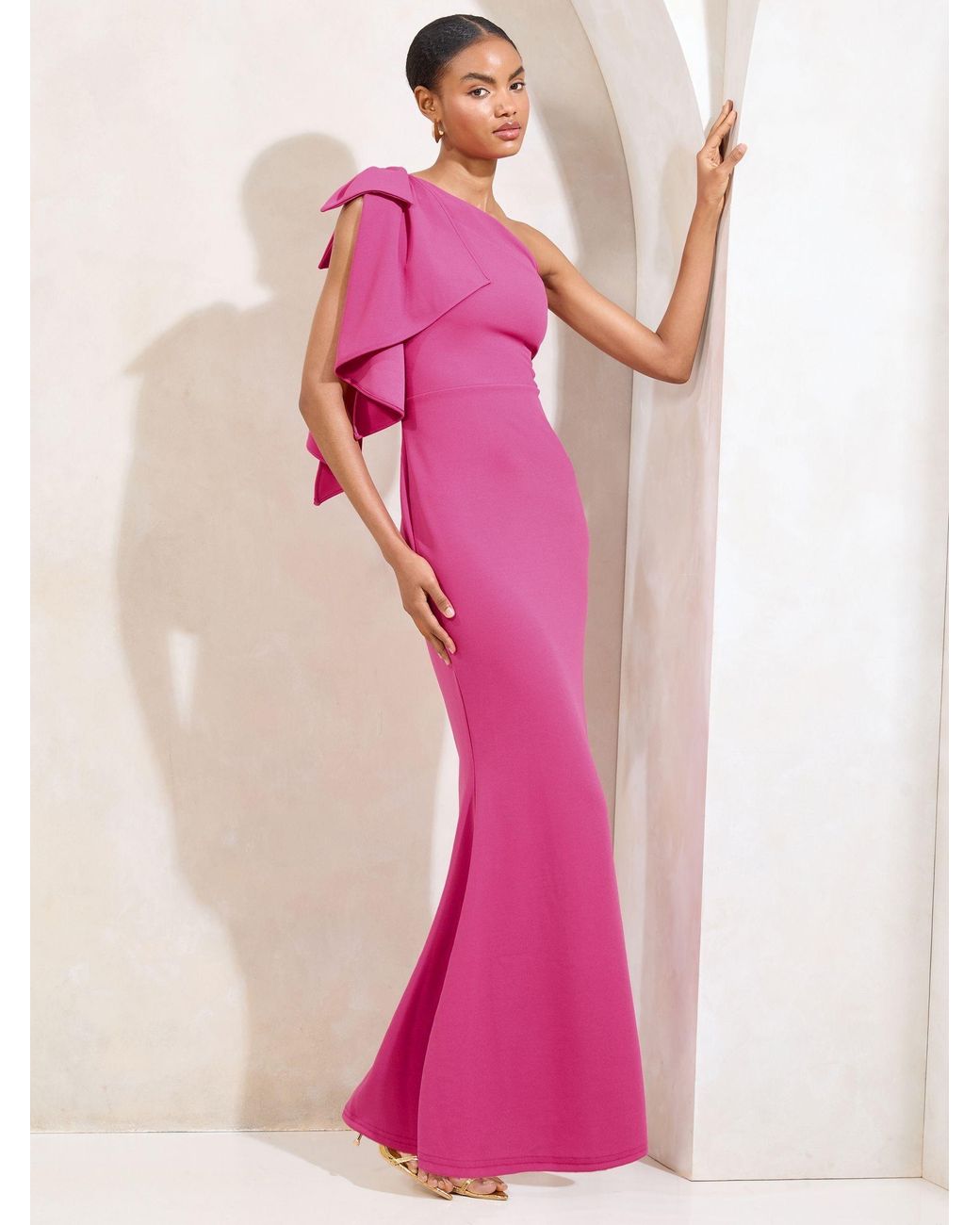 off shoulder beach dress for women Silk Off-Shoulder Maxi Dress