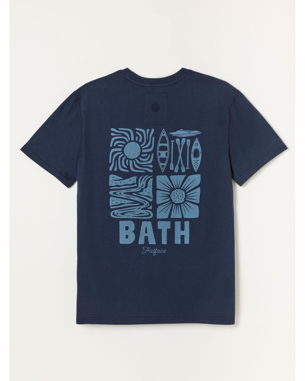 FatFace Blue Graphic T-Shirt for men