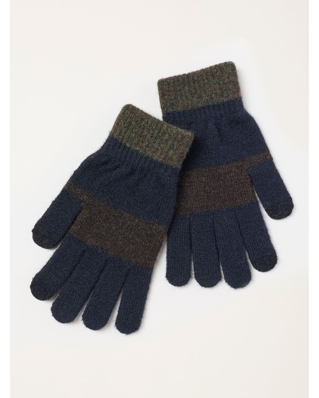 FatFace Blue Fatface Leo Gloves for men