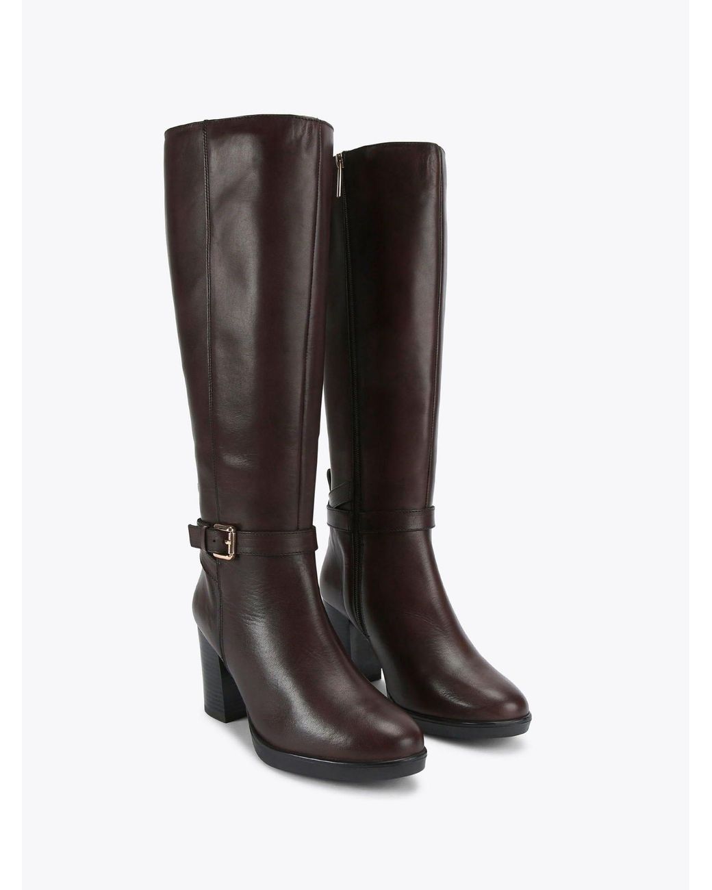 KG by Kurt Geiger Black High Leg Boots