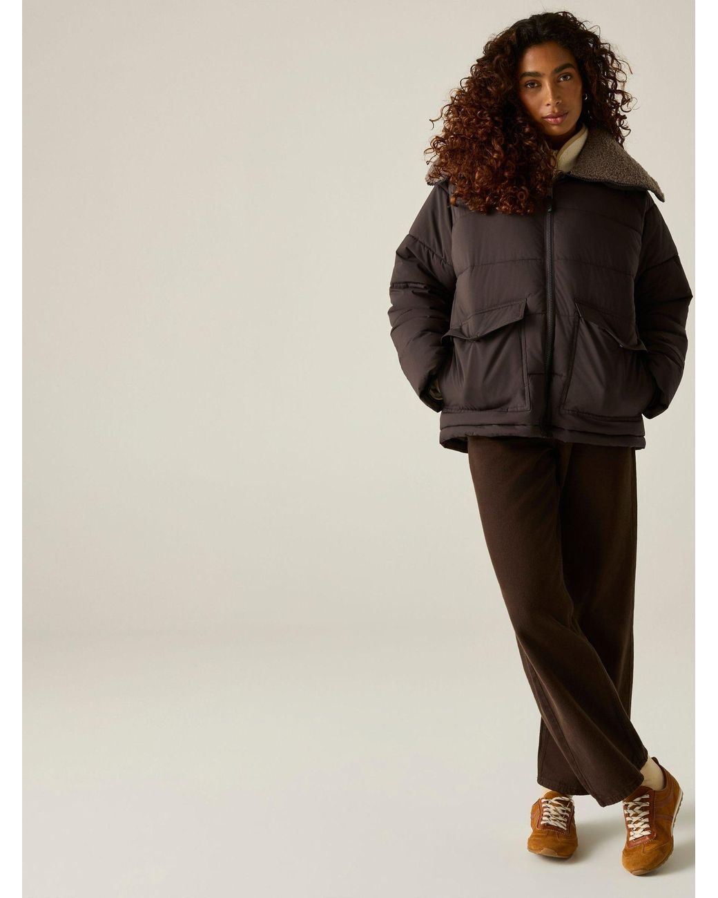 Regatta Brown Kayana Baffled Jacket