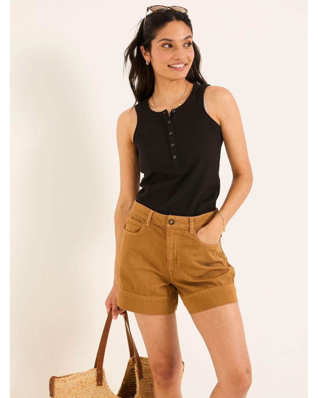 FatFace Multicolor Broadway Woven Shorts