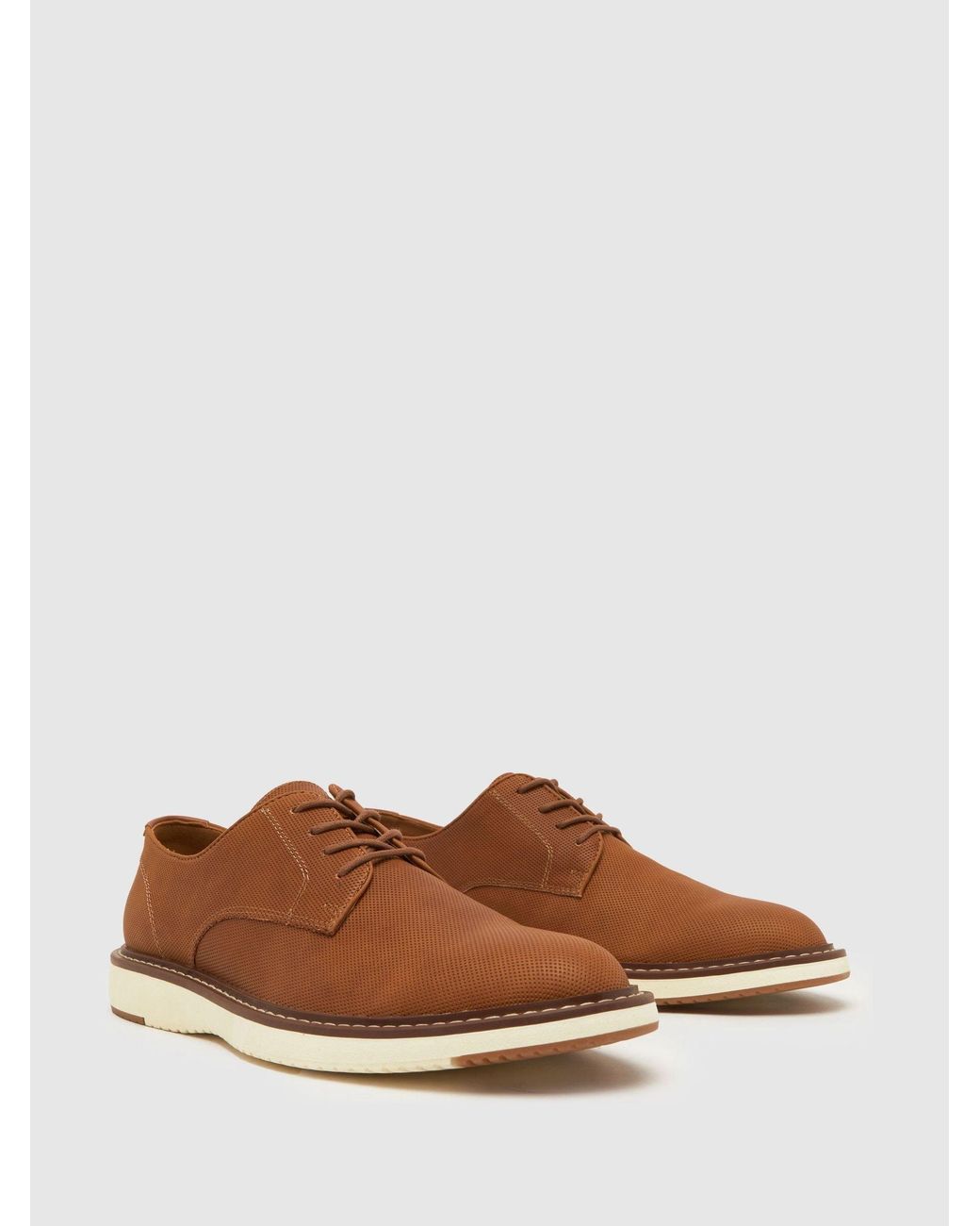 Schuh Pippin Derby-E in Brown für Herren
