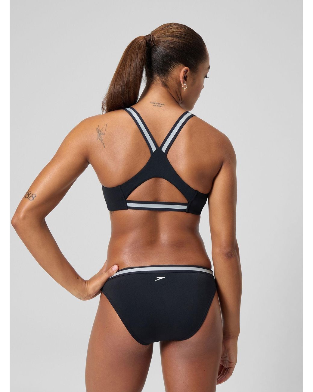 Speedo Black Performance 2Pc Set