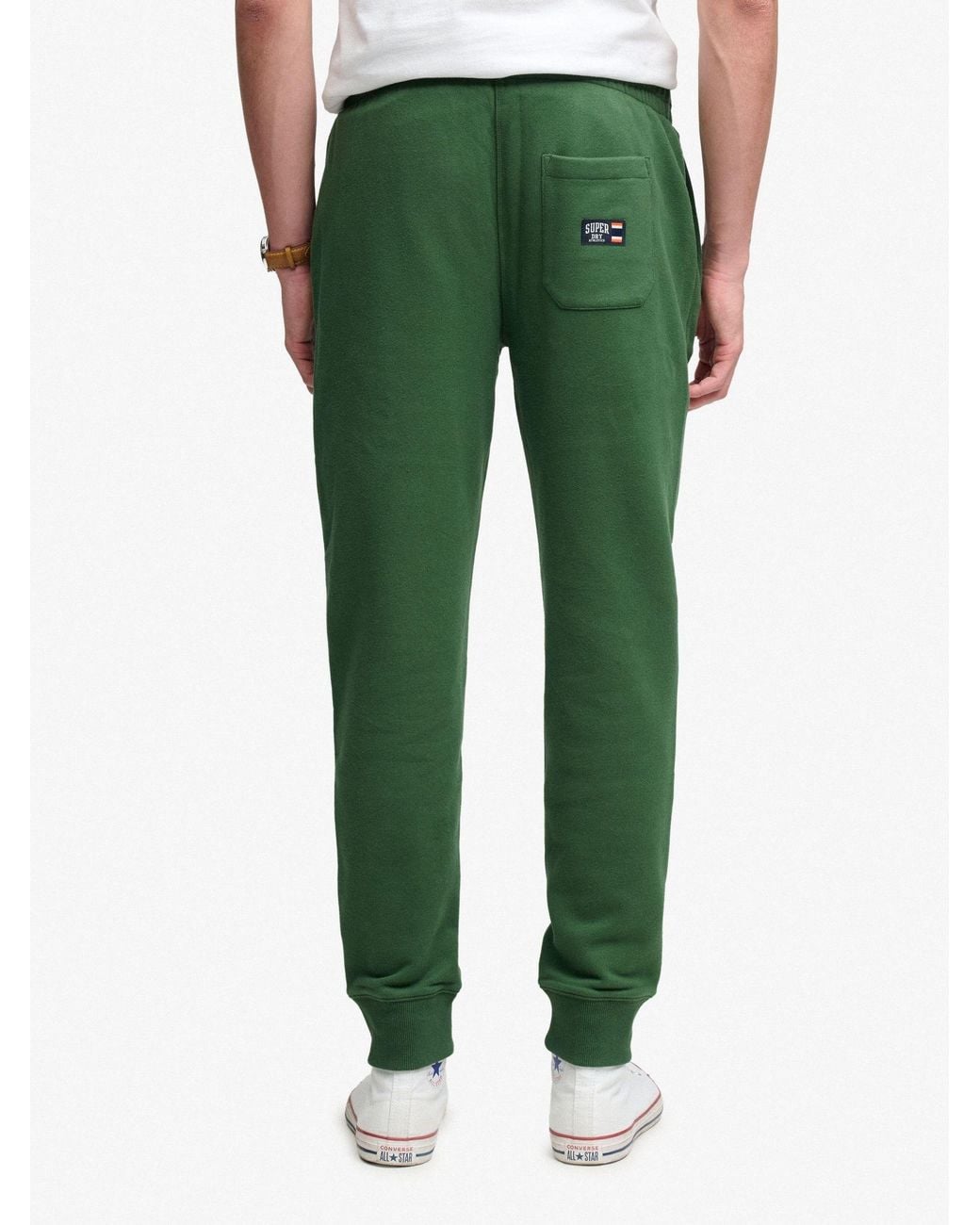 Superdry Green Essential Logo Joggers for men