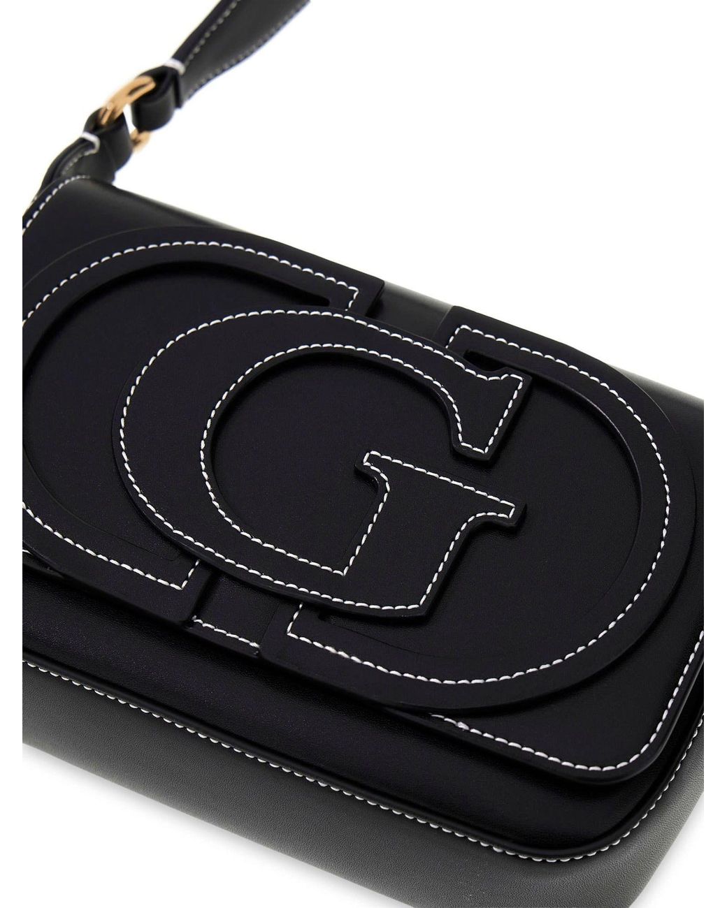 Guess Black Ruby Flap Shoulder Bag